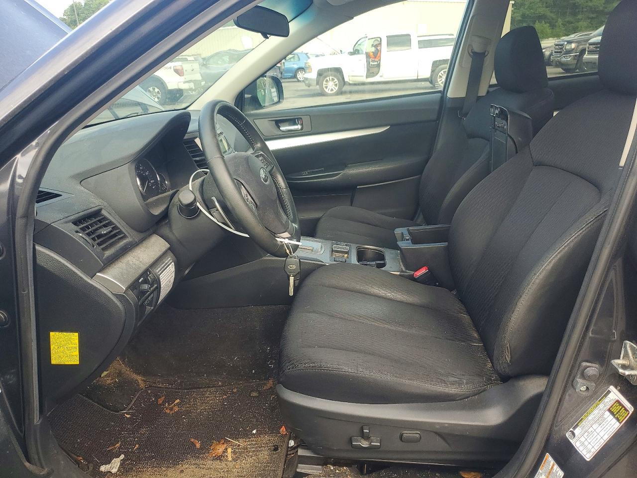 2012 Subaru Outback 2.5i Premium Черный vin: 4S4BRBCCXC3201757