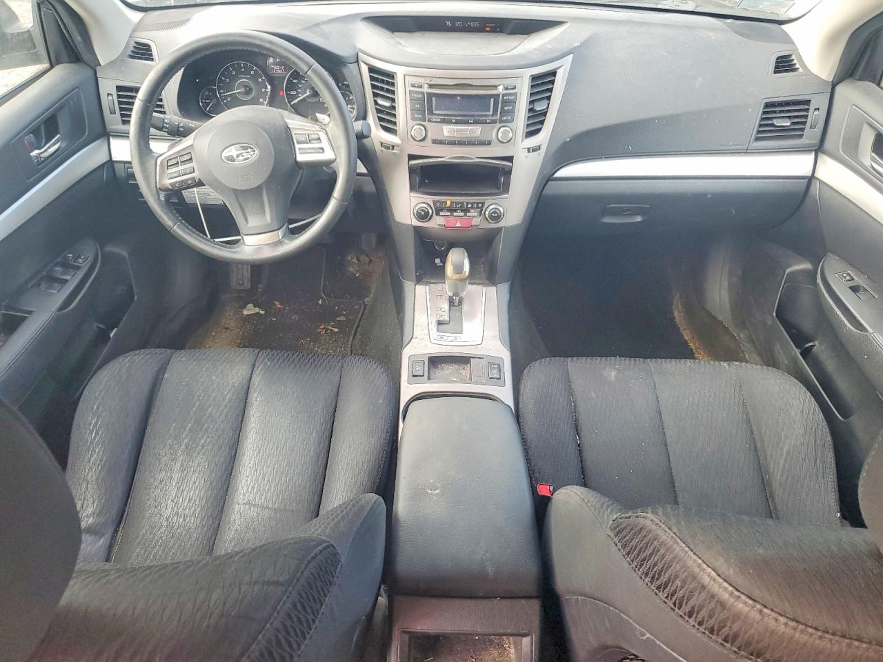2012 Subaru Outback 2.5i Premium Черный vin: 4S4BRBCCXC3201757