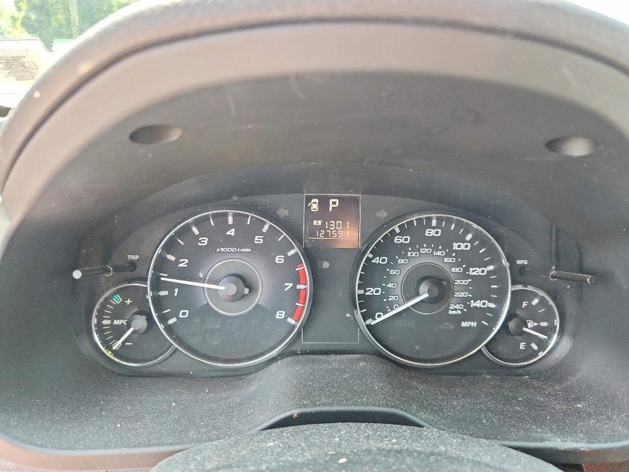 2012 Subaru Outback 2.5i Premium Gray vin: 4S4BRBCCXC3206683