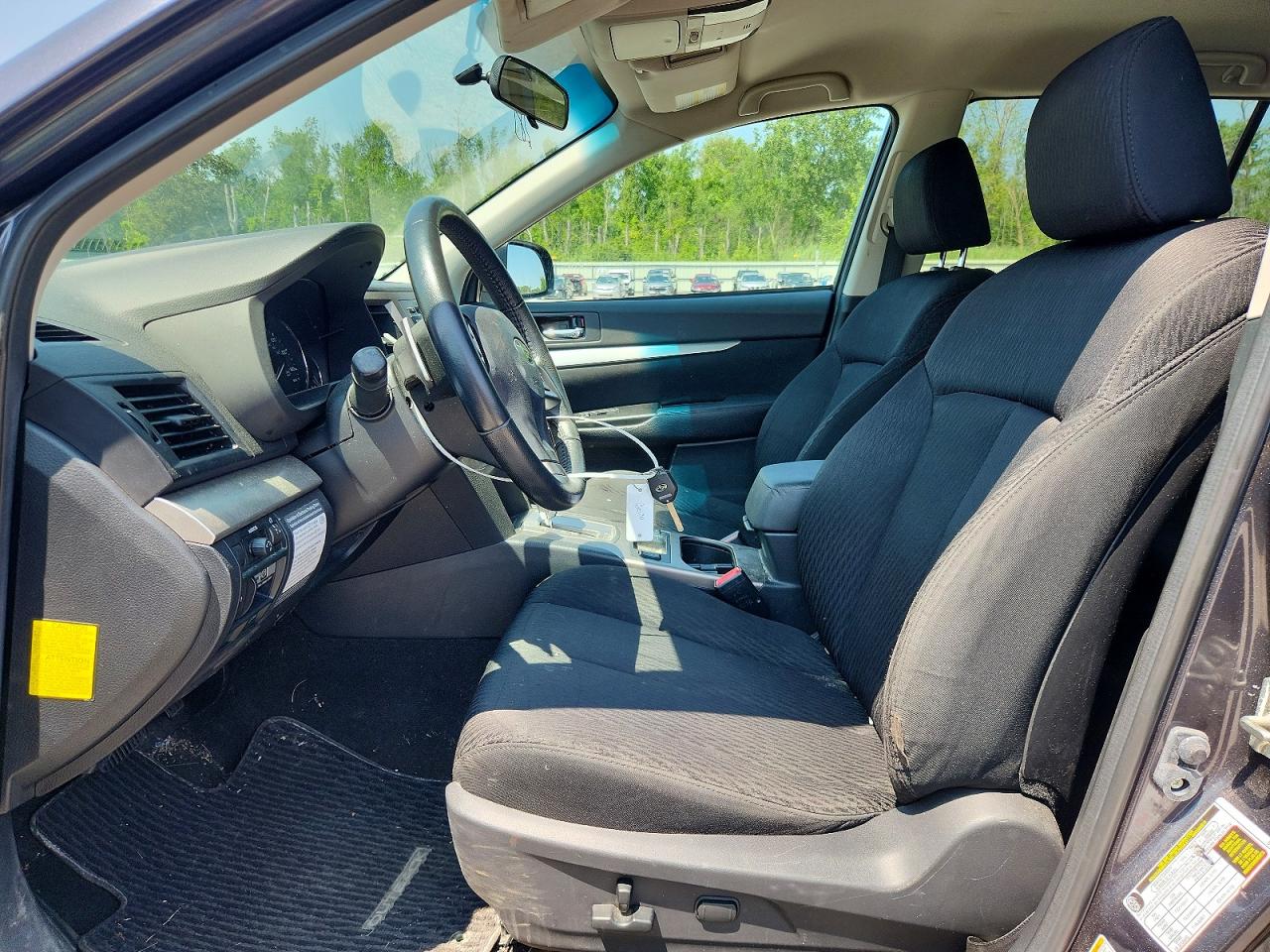 2012 Subaru Outback 2.5i Premium Gray vin: 4S4BRBCCXC3206683