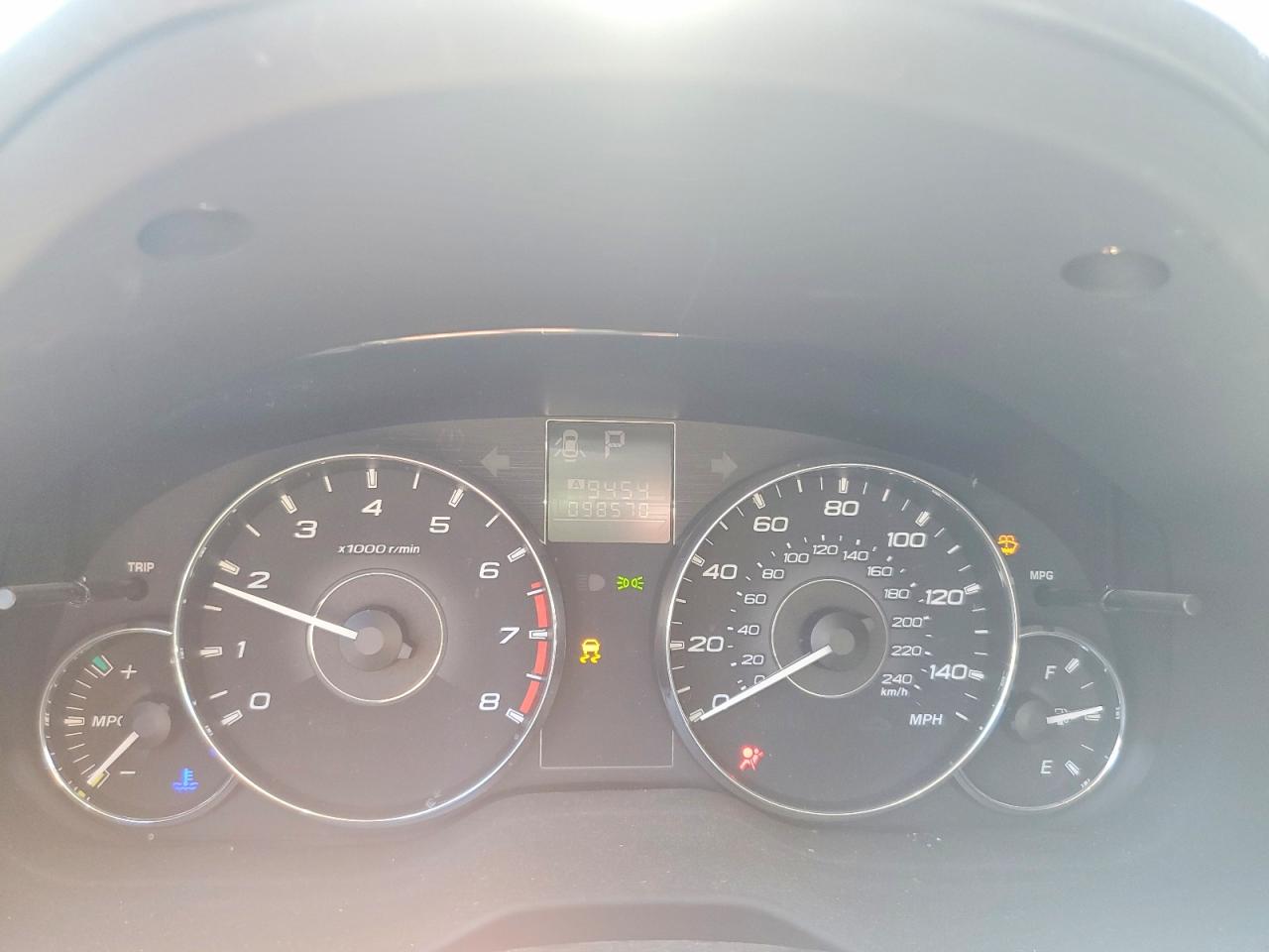 2012 Subaru Outback 2.5i Premium Угольный vin: 4S4BRBCCXC3257097