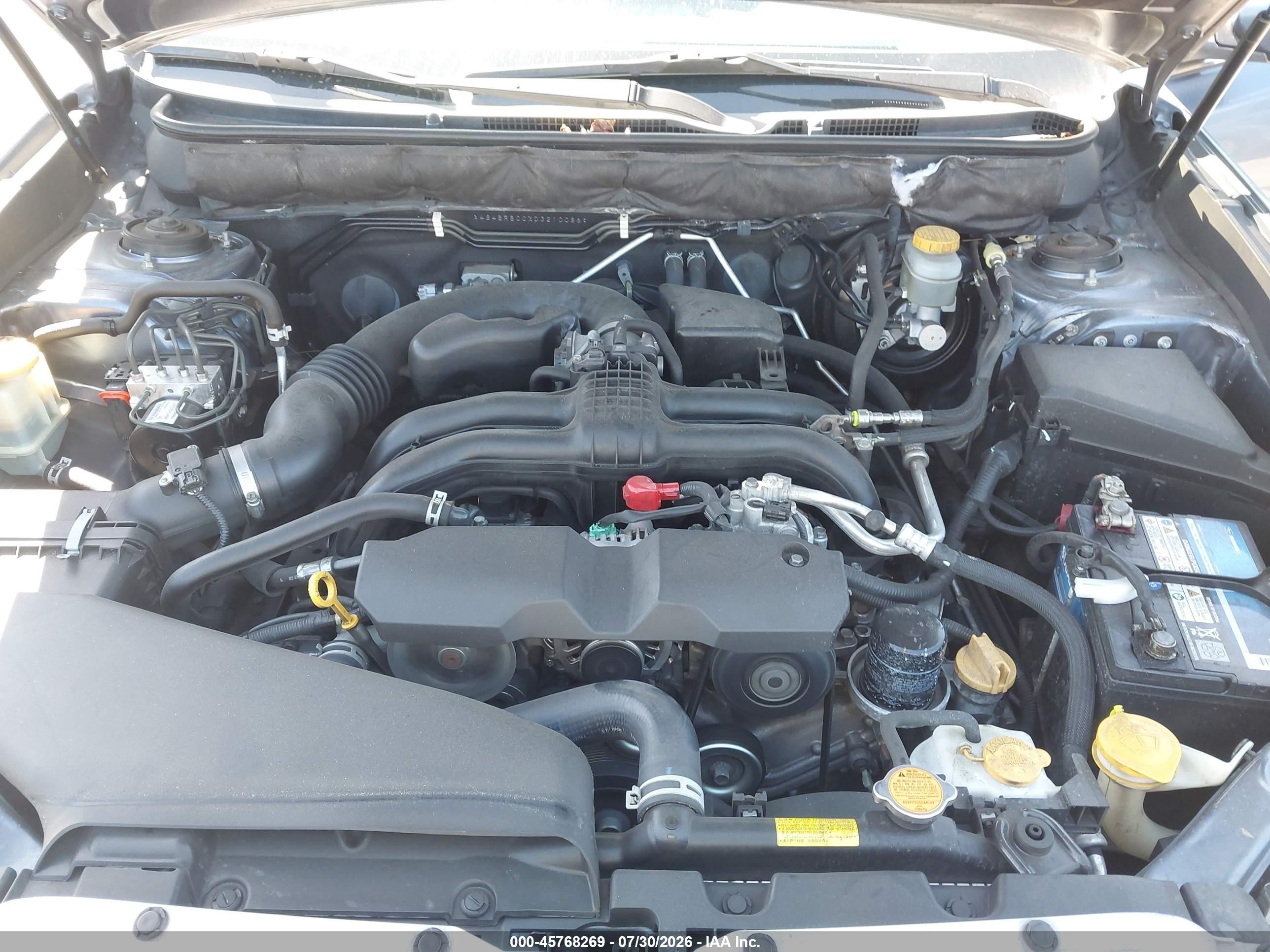2013 Subaru Outback 2.5i Premium Blue vin: 4S4BRBCCXD3210086