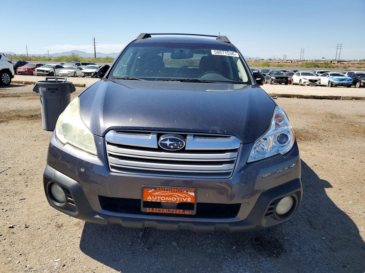 2013 Subaru Outback 2.5i Premium Charcoal vin: 4S4BRBCCXD3242701