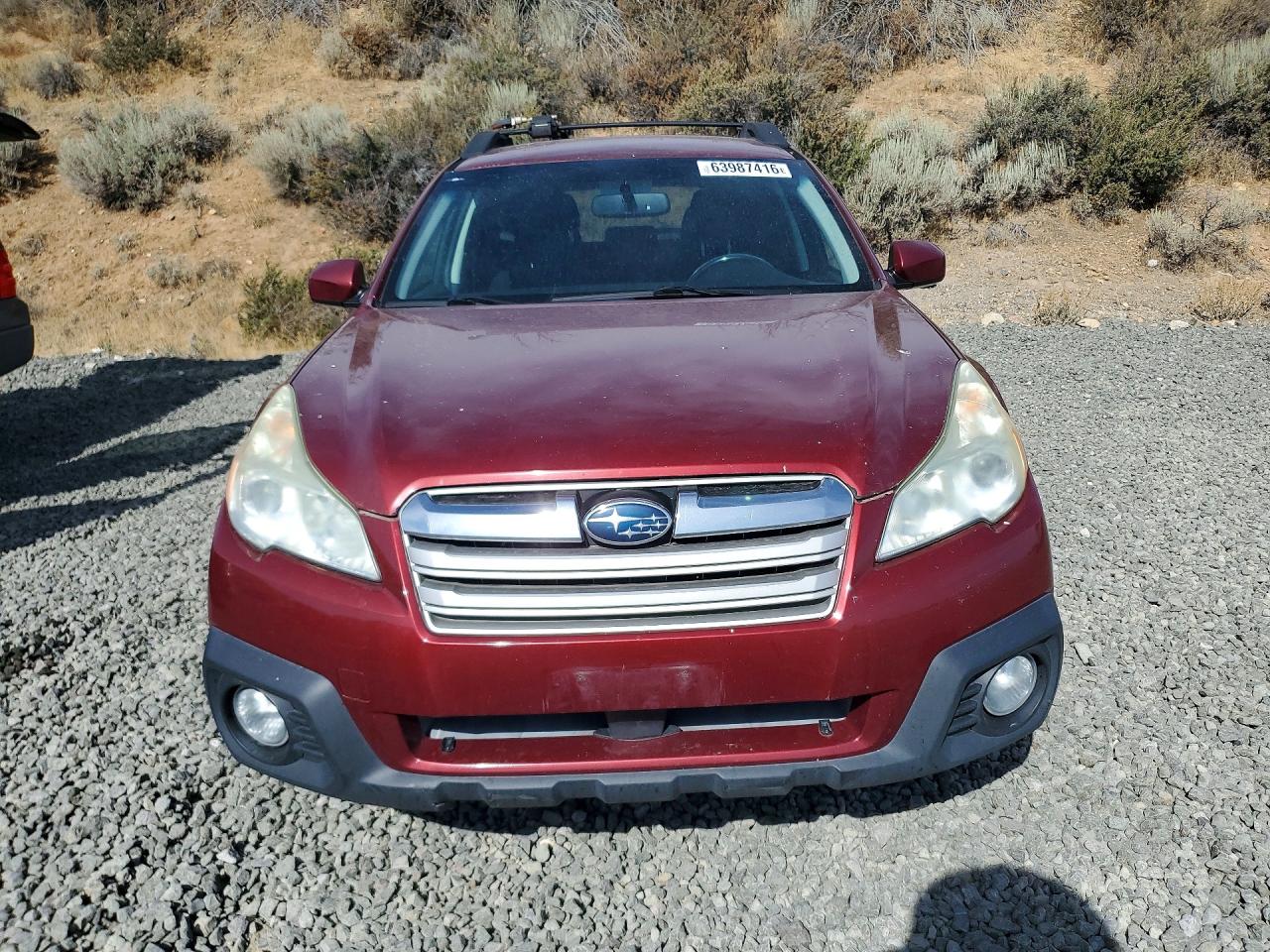 2013 Subaru Outback 2.5i Premium Бордовый vin: 4S4BRBCCXD3246019