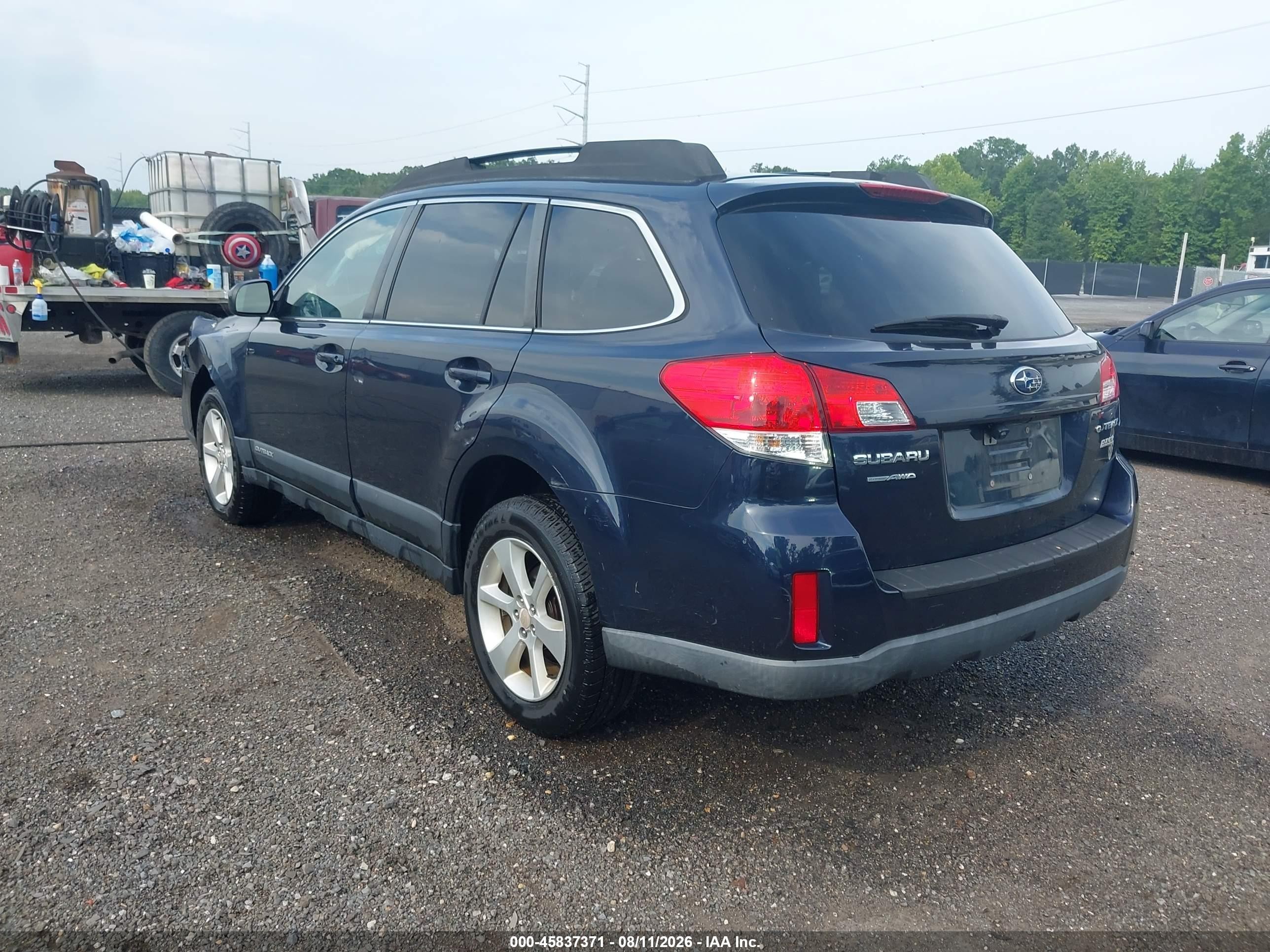2013 Subaru Outback 2.5i Premium Blue vin: 4S4BRBCCXD3279764