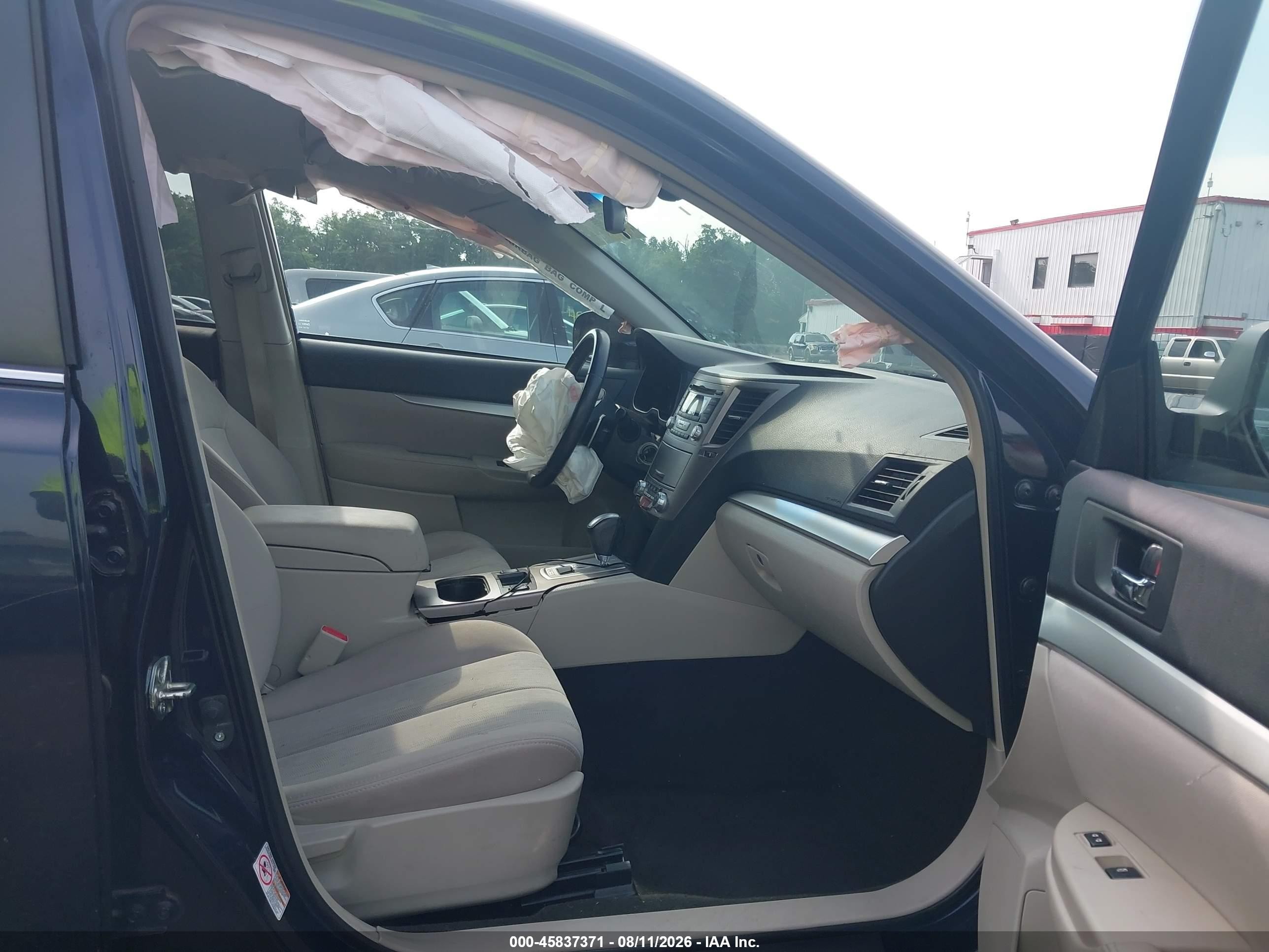 2013 Subaru Outback 2.5i Premium Blue vin: 4S4BRBCCXD3279764