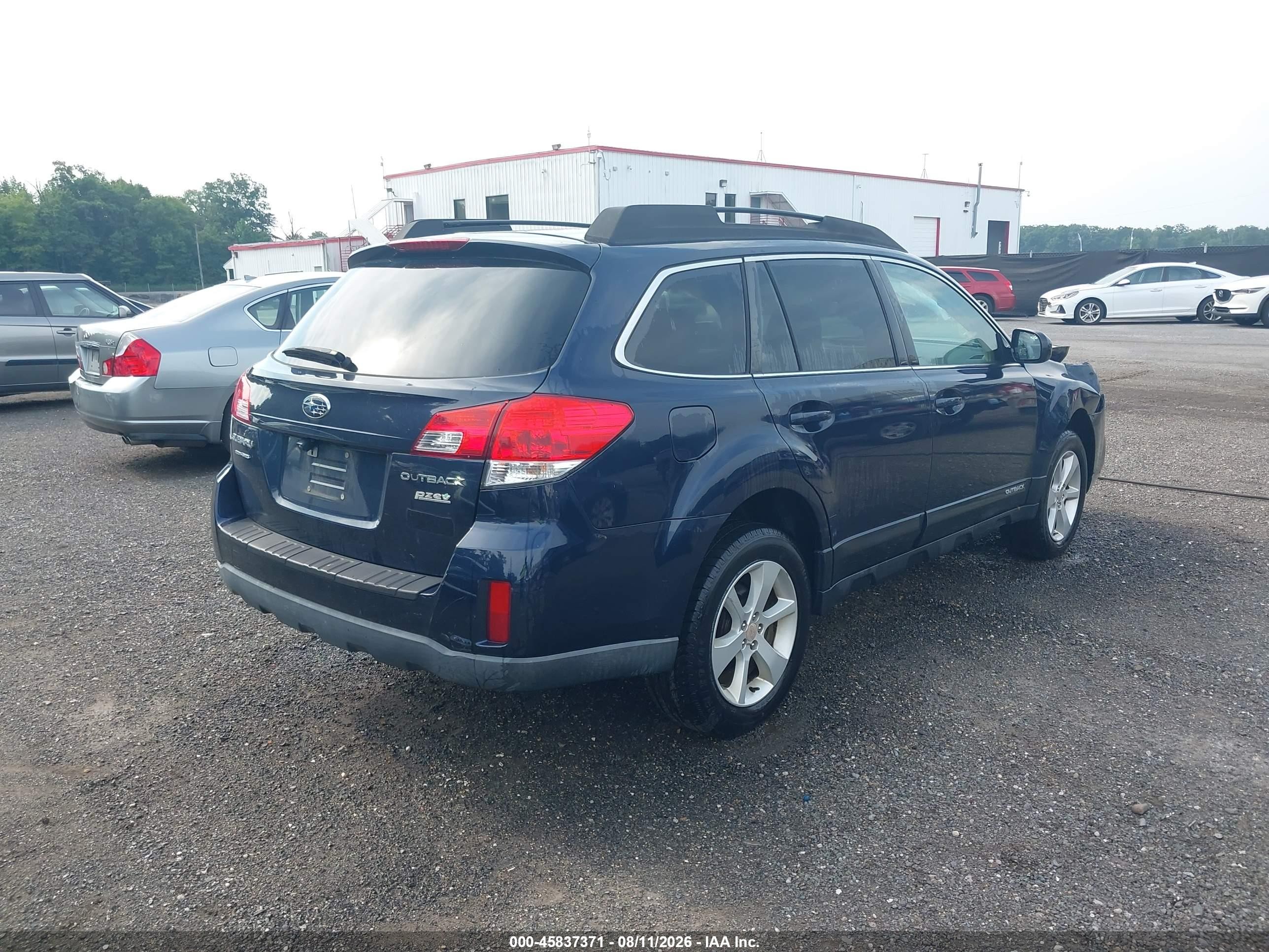 2013 Subaru Outback 2.5i Premium Blue vin: 4S4BRBCCXD3279764