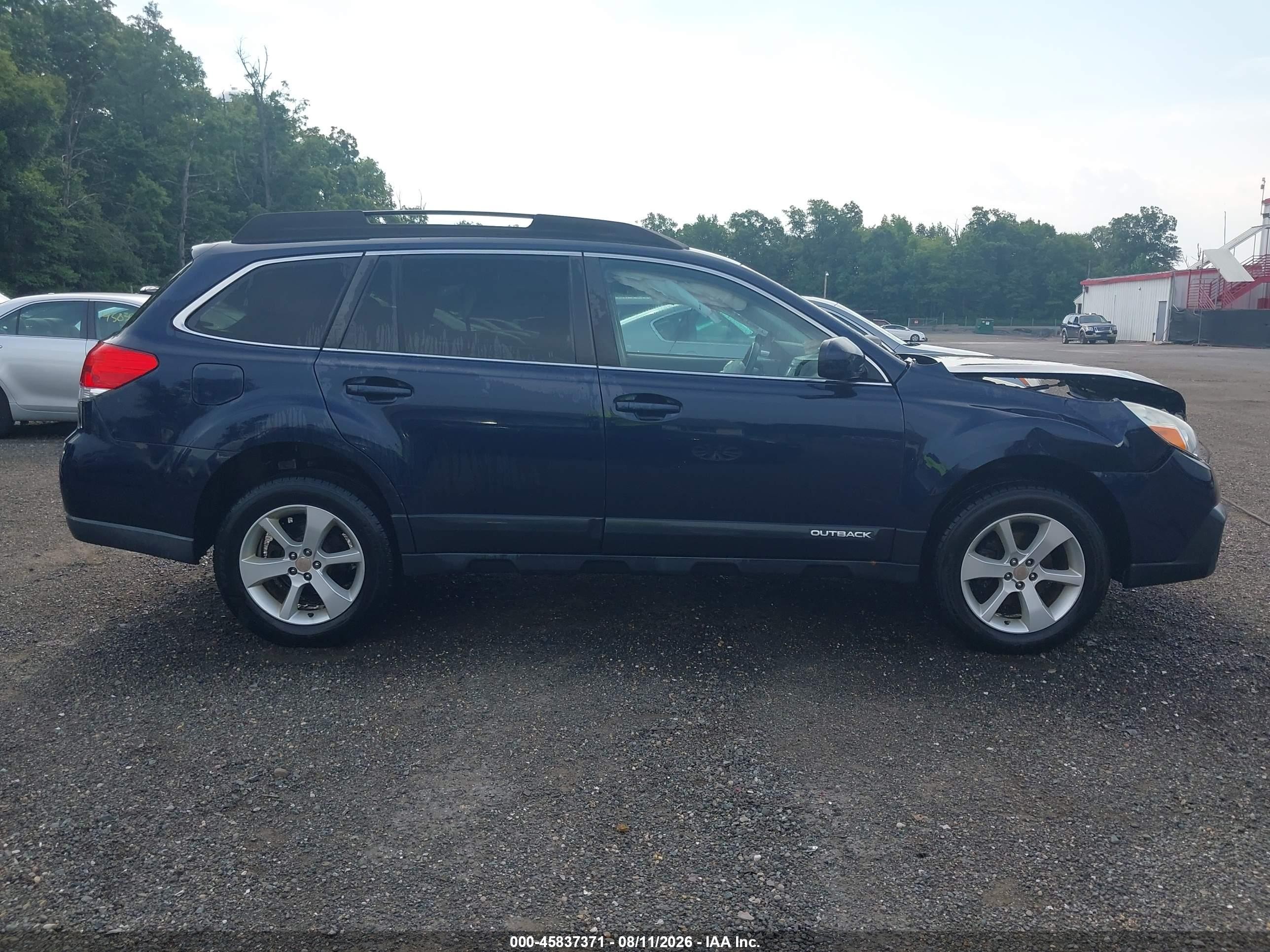 2013 Subaru Outback 2.5i Premium Blue vin: 4S4BRBCCXD3279764