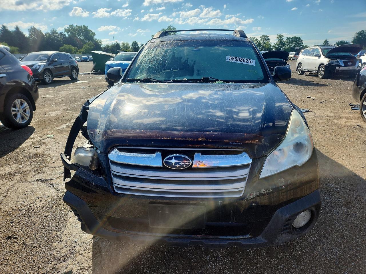 2013 Subaru Outback 2.5i Premium Black vin: 4S4BRBCCXD3324489