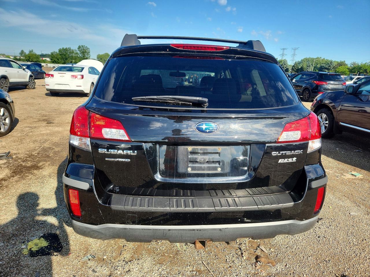 2013 Subaru Outback 2.5i Premium Black vin: 4S4BRBCCXD3324489