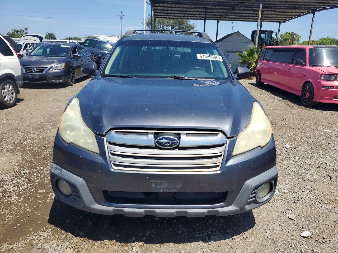 2014 Subaru Outback 2.5i Premium Blue vin: 4S4BRBCCXE3203883