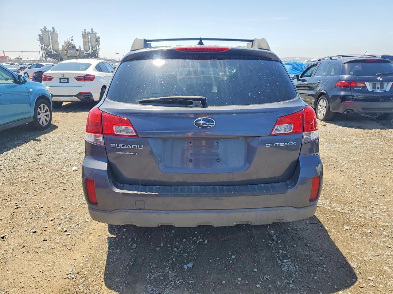 2014 Subaru Outback 2.5i Premium Blue vin: 4S4BRBCCXE3203883