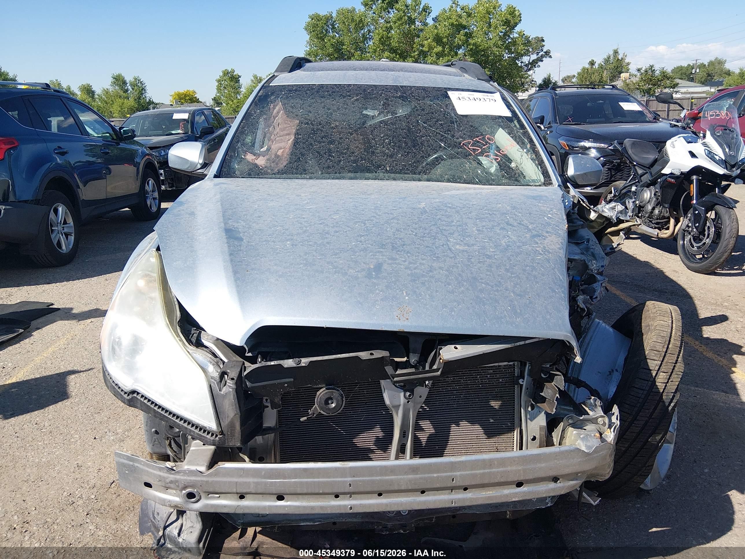 2014 Subaru Outback 2.5i Premium Gray vin: 4S4BRBDC0E3269633