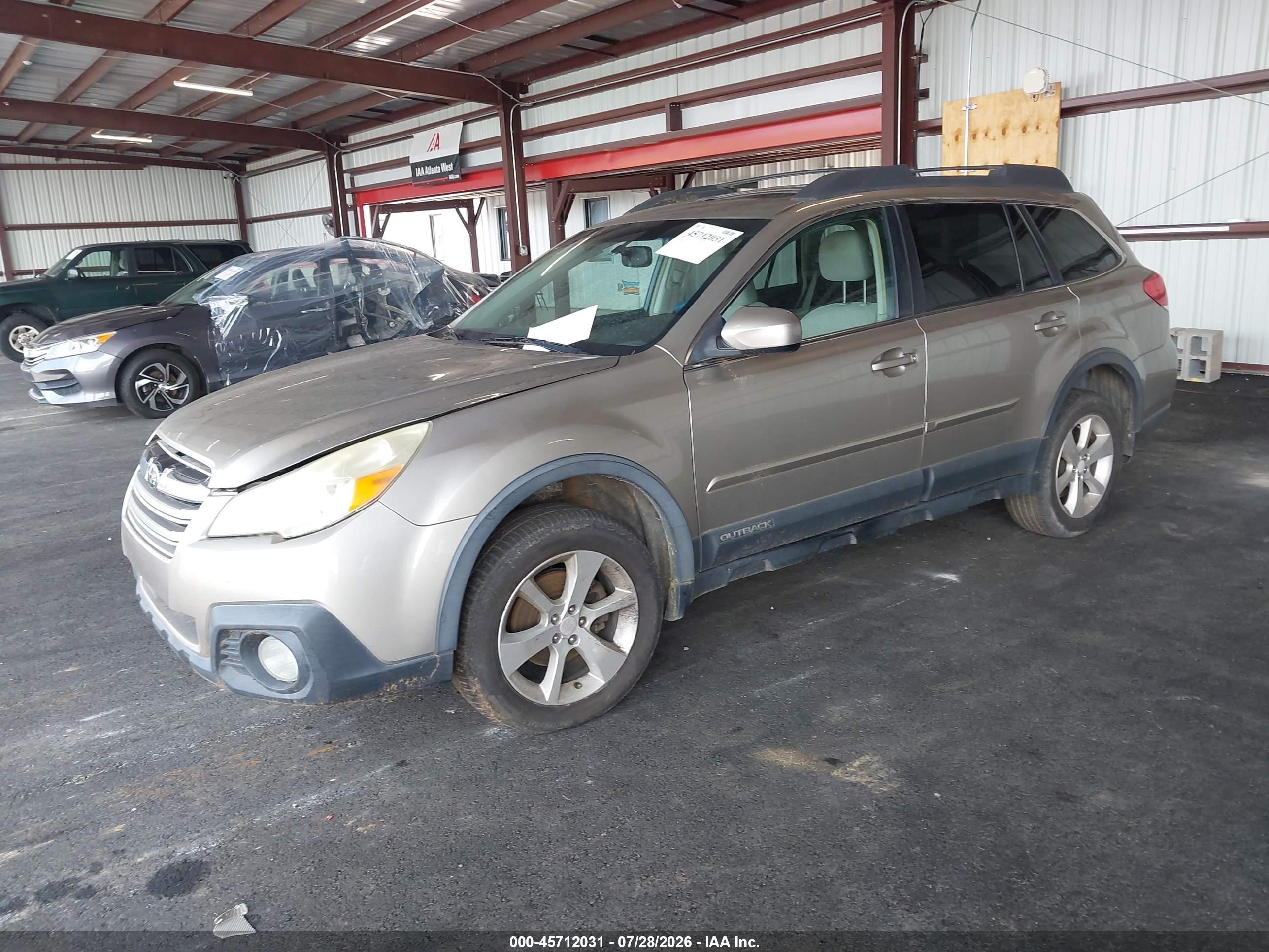 2014 Subaru Outback 2.5i Premium Gold vin: 4S4BRBDC1E3236155