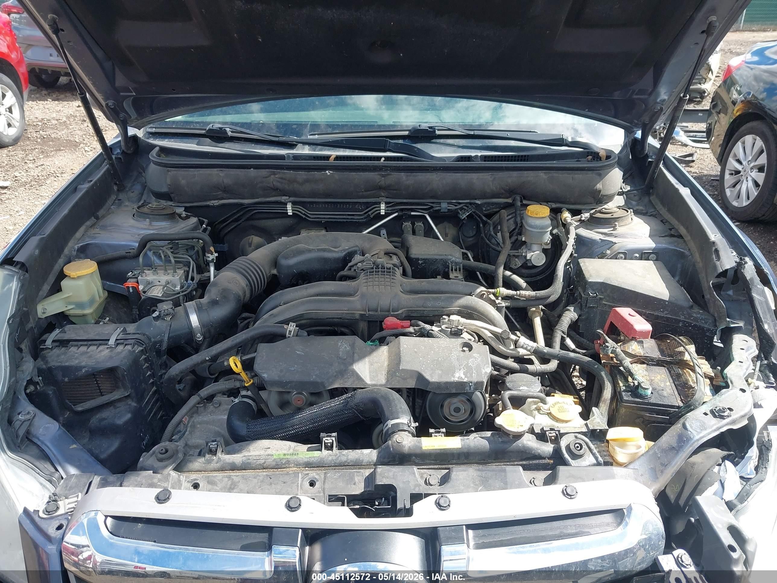 2014 Subaru Outback 2.5i Premium Light Blue vin: 4S4BRBDC1E3252162