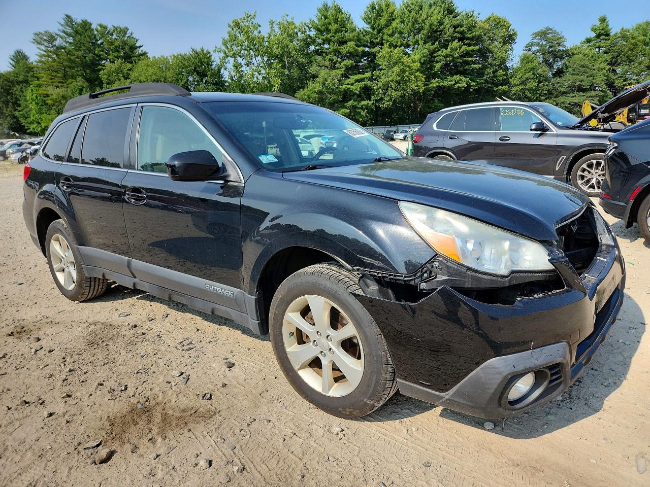 2014 Subaru Outback 2.5i Premium Черный vin: 4S4BRBDC3E3233239