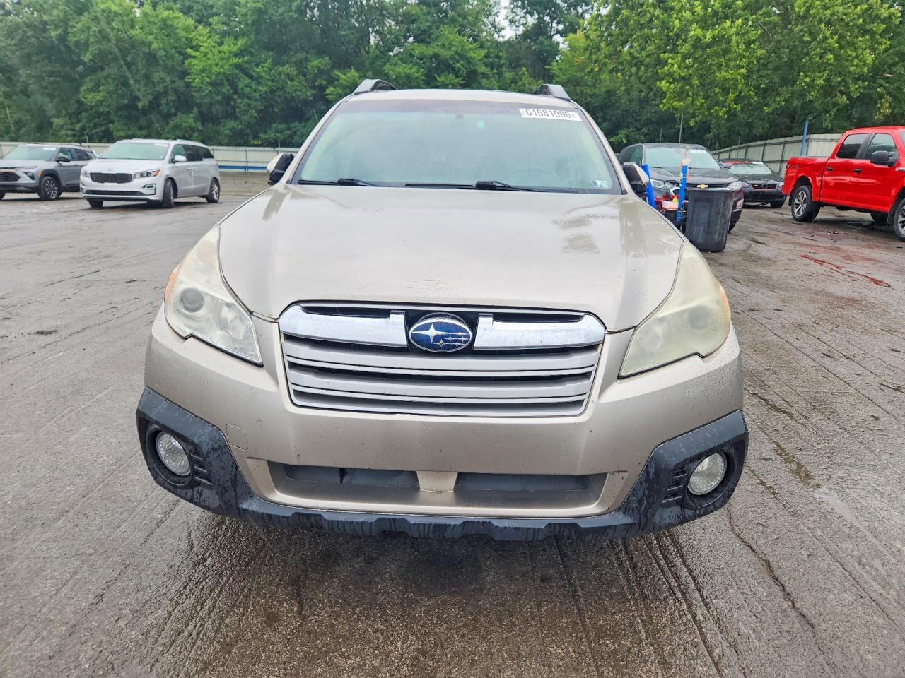 2014 Subaru Outback 2.5i Premium Gold vin: 4S4BRBDC3E3296552