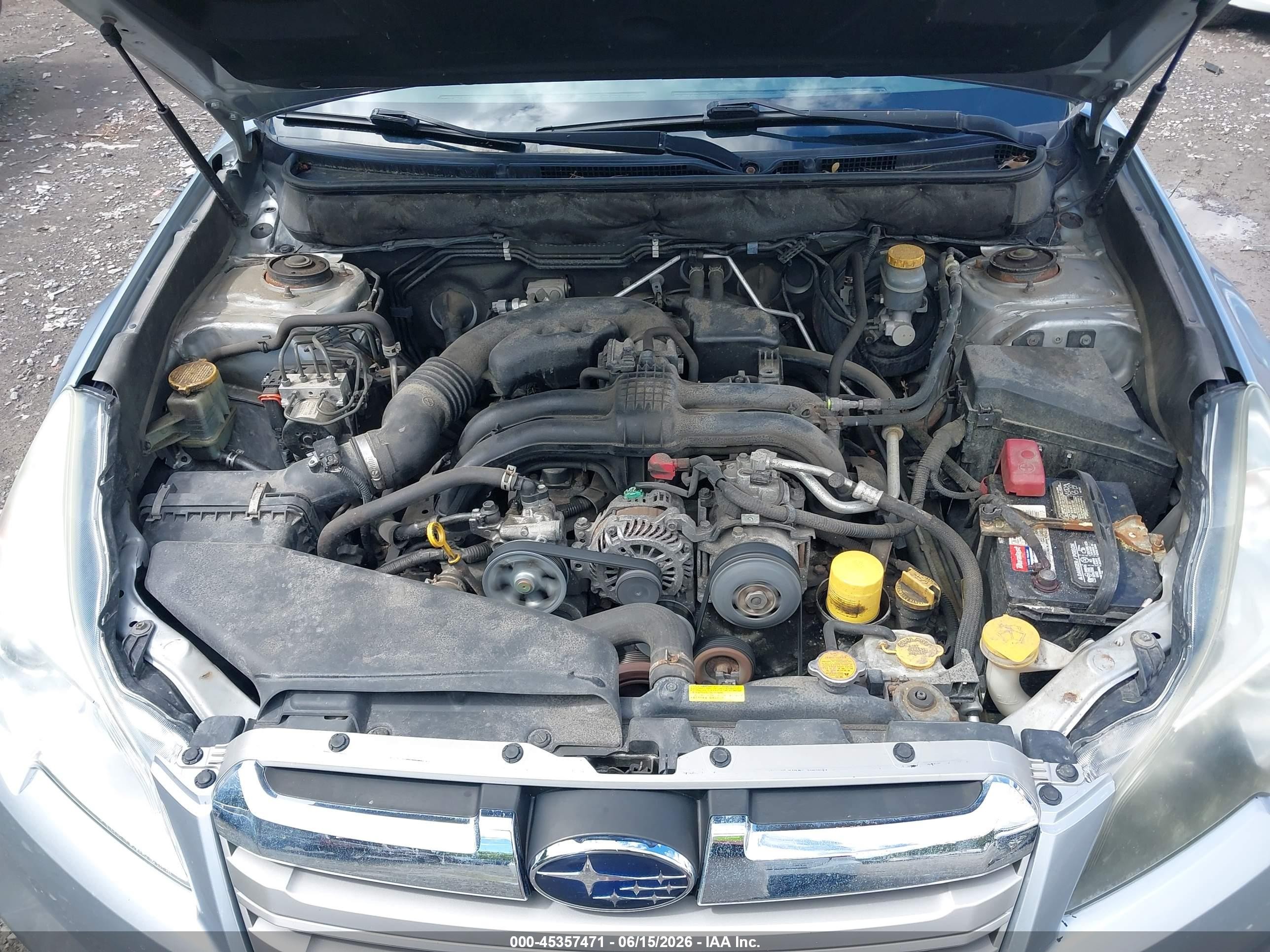 2014 Subaru Outback 2.5i Premium Gray vin: 4S4BRBDC4E3206714