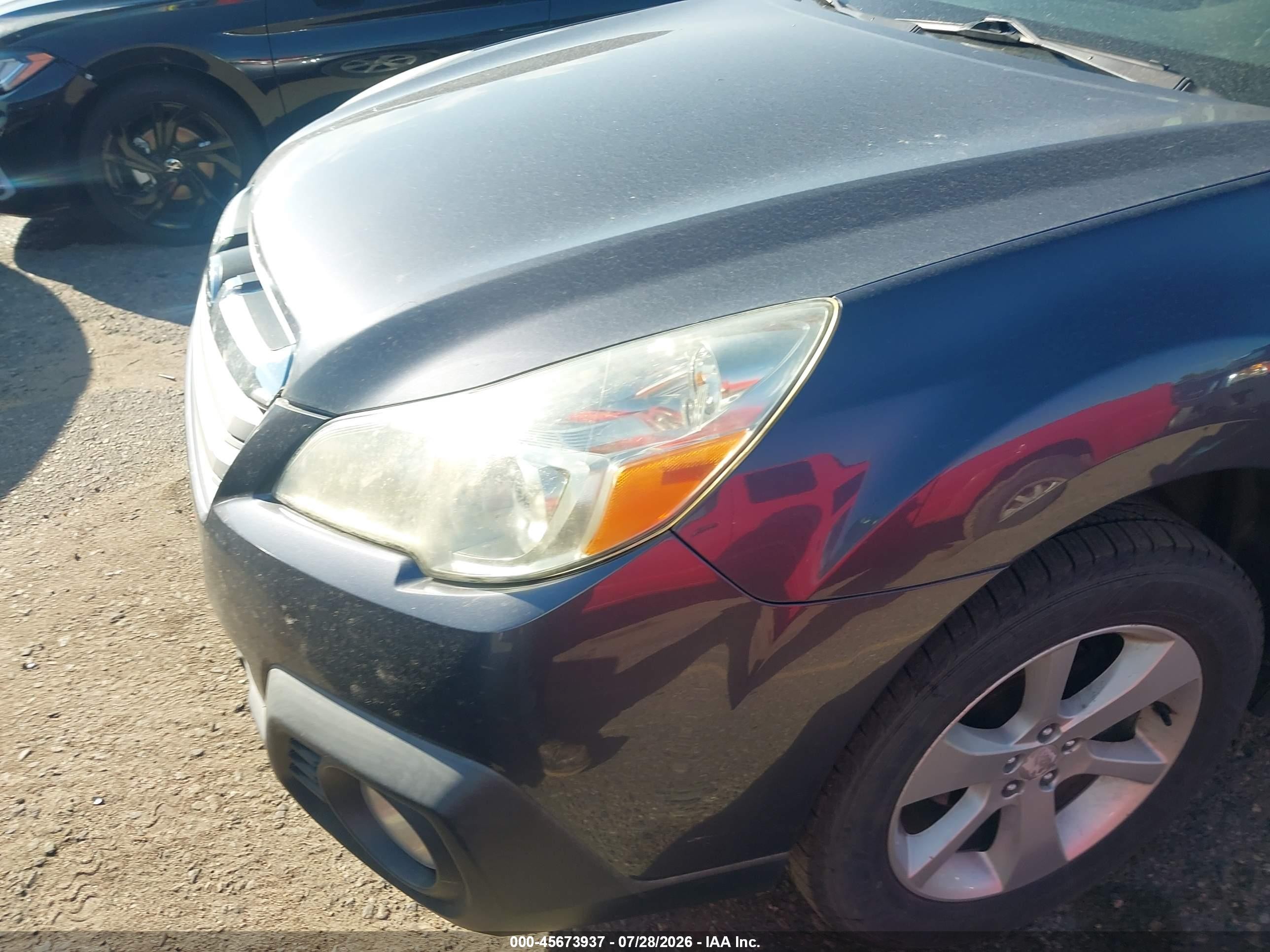 2014 Subaru Outback 2.5i Premium Blue vin: 4S4BRBDC4E3237607