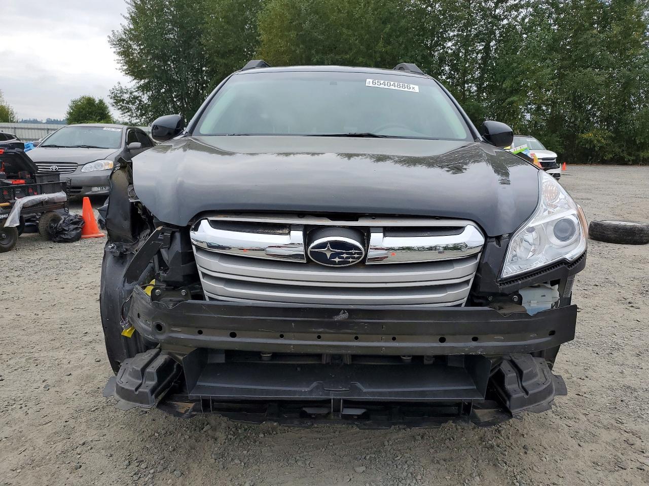 2014 Subaru Outback 2.5i Premium Black vin: 4S4BRBDC5E3255372