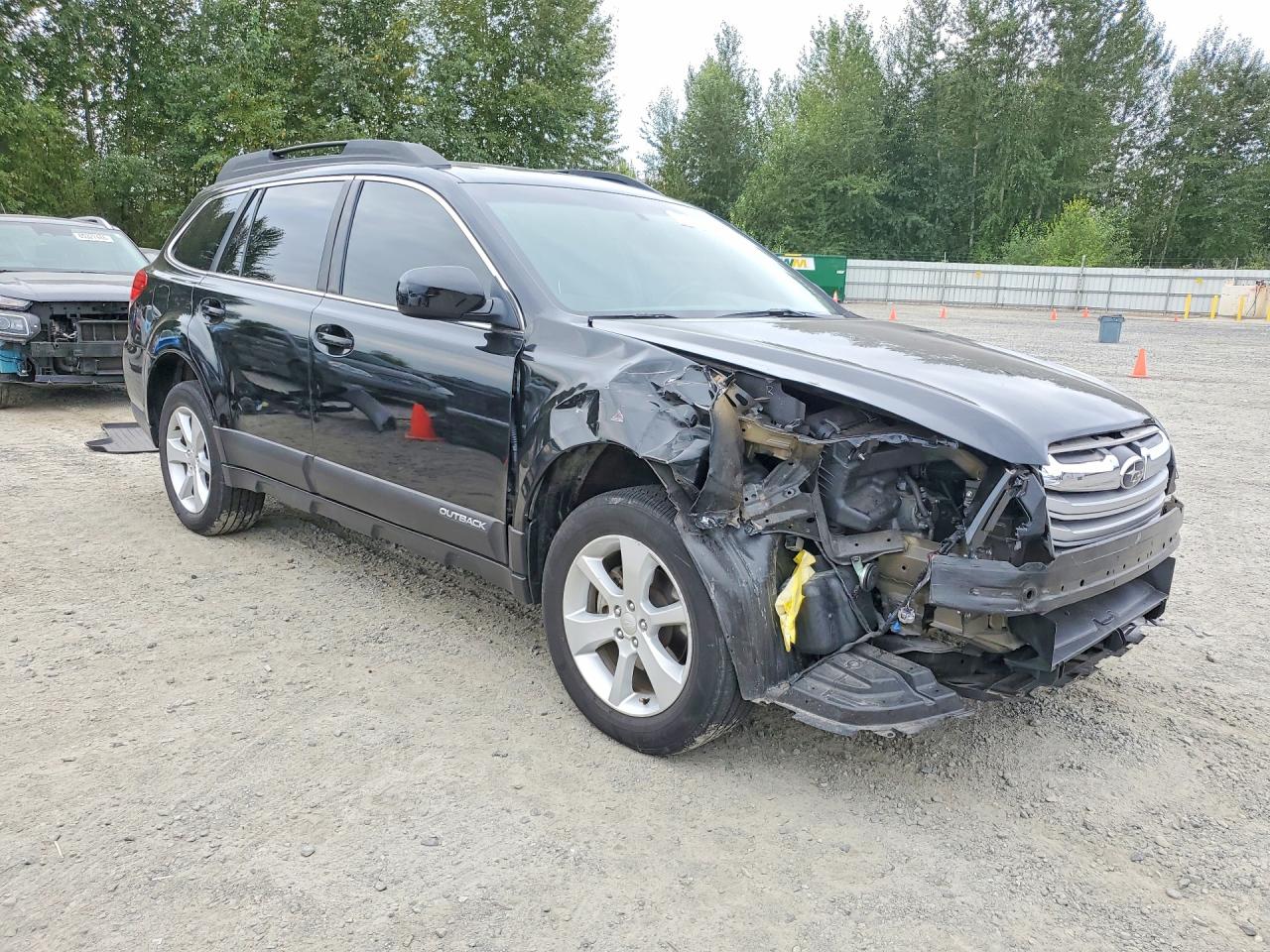 2014 Subaru Outback 2.5i Premium Black vin: 4S4BRBDC5E3255372