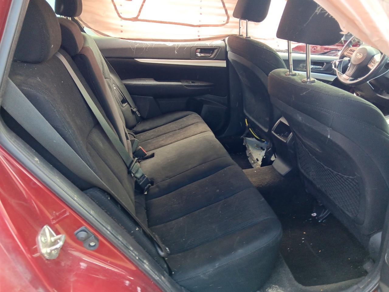 2014 Subaru Outback 2.5i Premium Red vin: 4S4BRBDC7E3244941