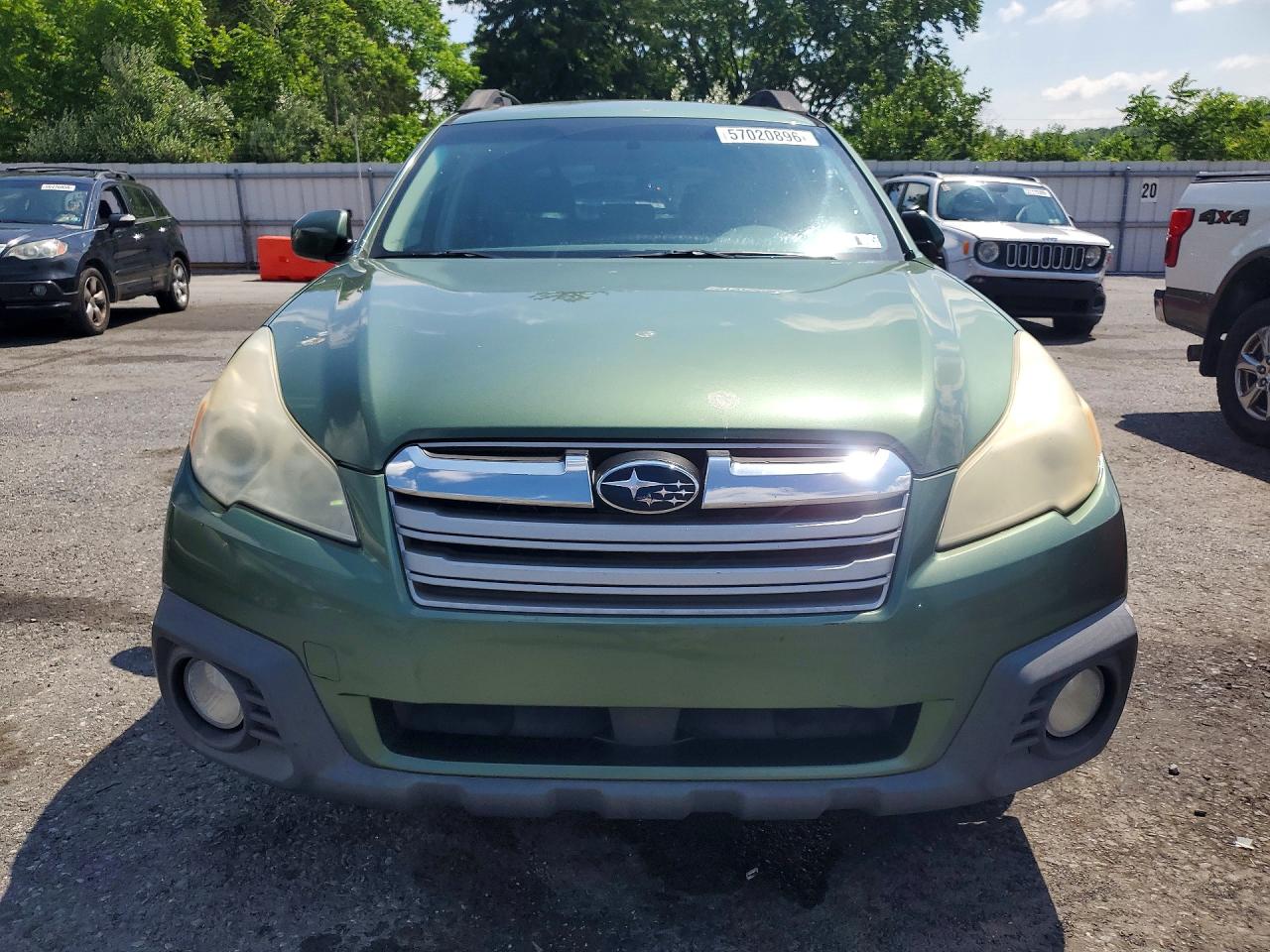 2014 Subaru Outback 2.5i Premium Green vin: 4S4BRBDC8E3209762