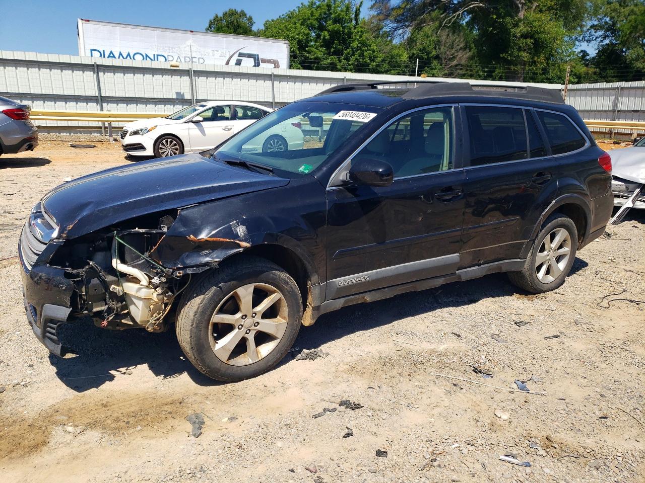 2014 Subaru Outback 2.5i Premium Черный vin: 4S4BRBDC8E3273798