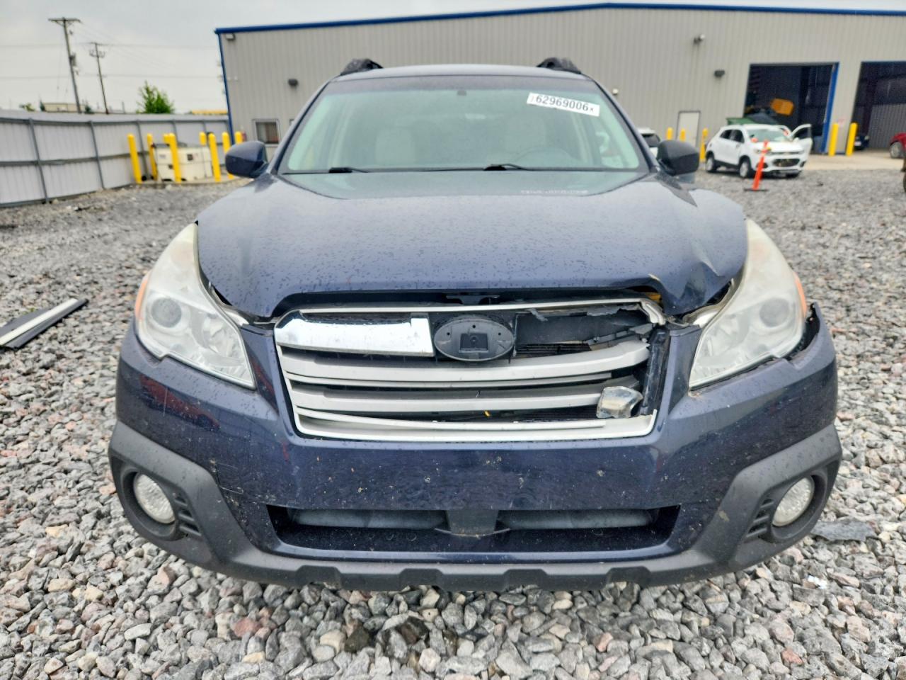 2014 Subaru Outback 2.5i Premium Blue vin: 4S4BRBDC8E3276104
