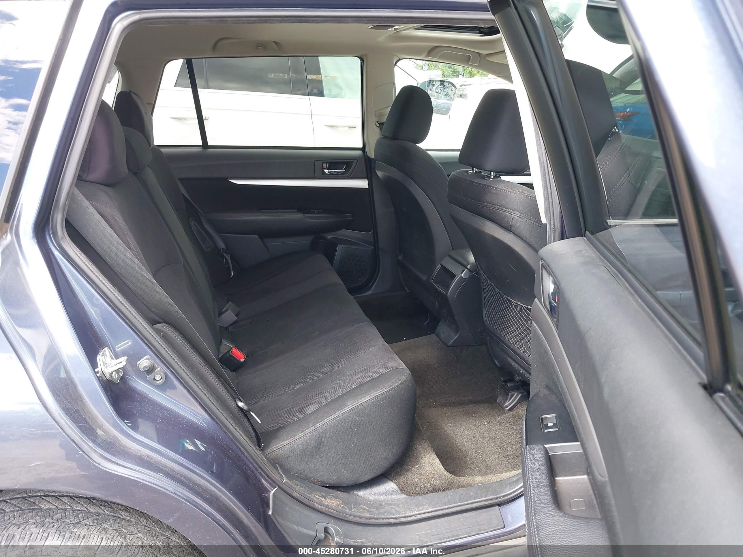 2014 Subaru Outback 2.5i Premium Gray vin: 4S4BRBDC9E3260168