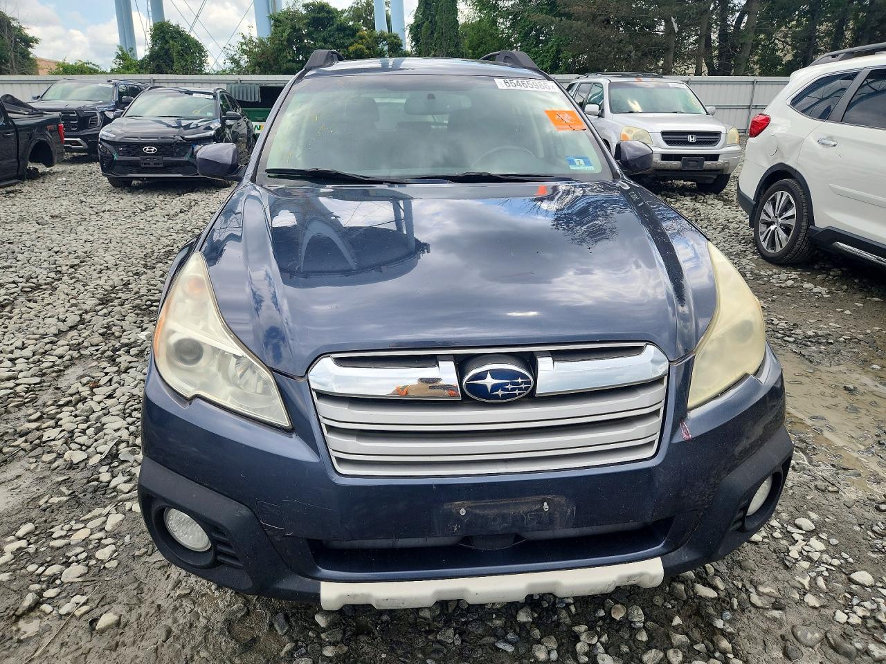2014 Subaru Outback 2.5i Premium Blue vin: 4S4BRBDC9E3275981