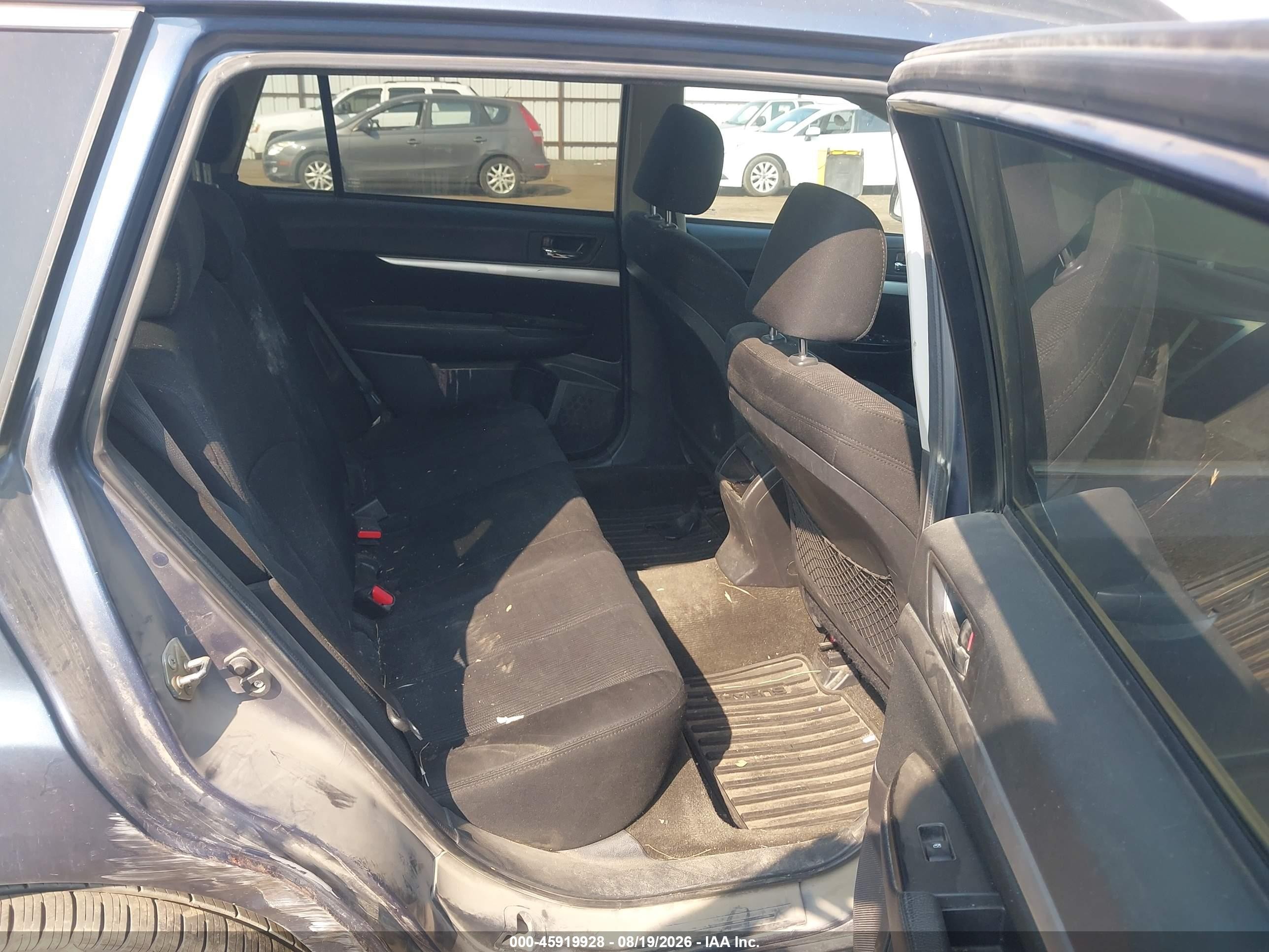 2014 Subaru Outback 2.5i Premium Blue vin: 4S4BRBDCXE3230516