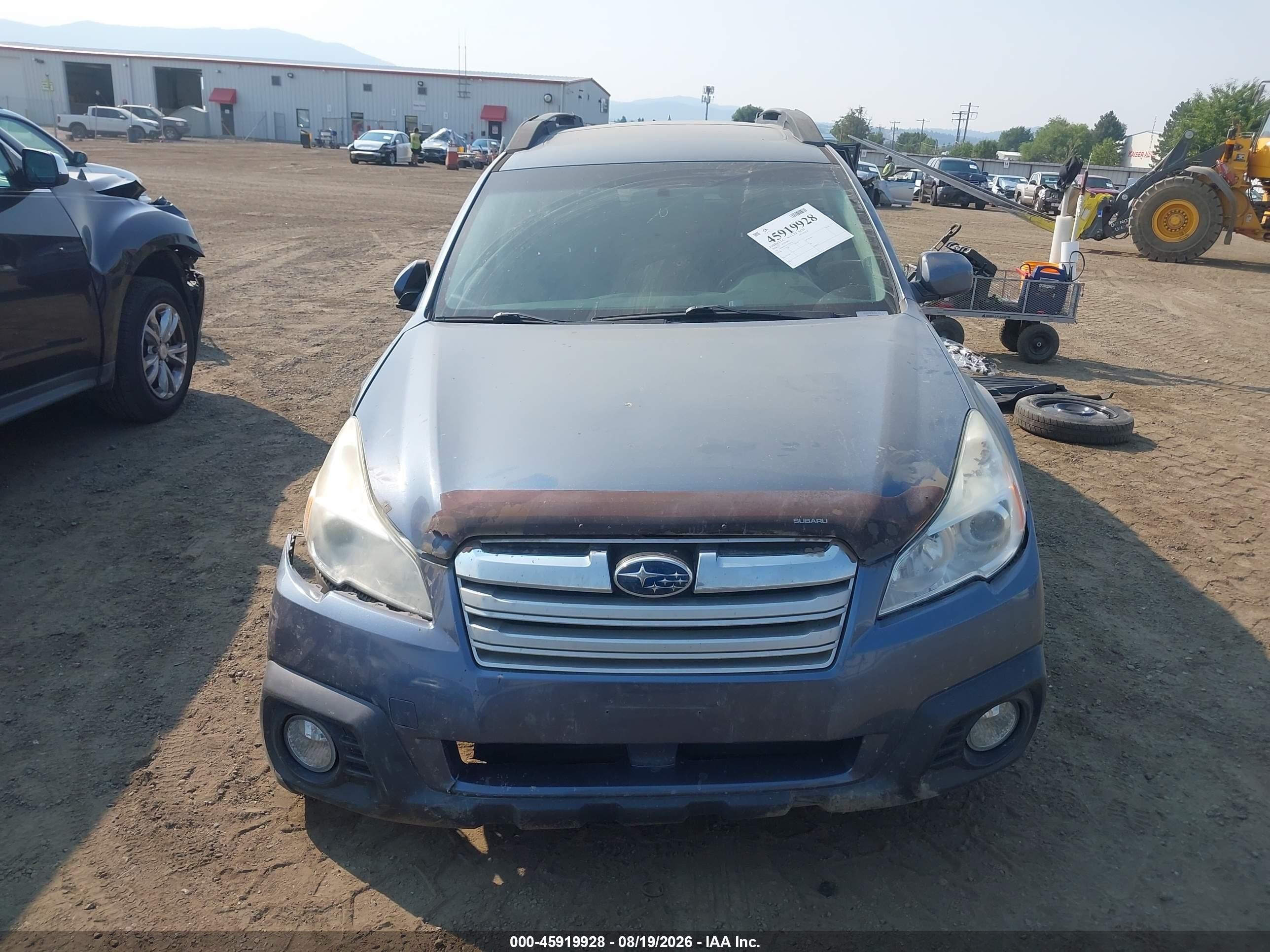 2014 Subaru Outback 2.5i Premium Blue vin: 4S4BRBDCXE3230516