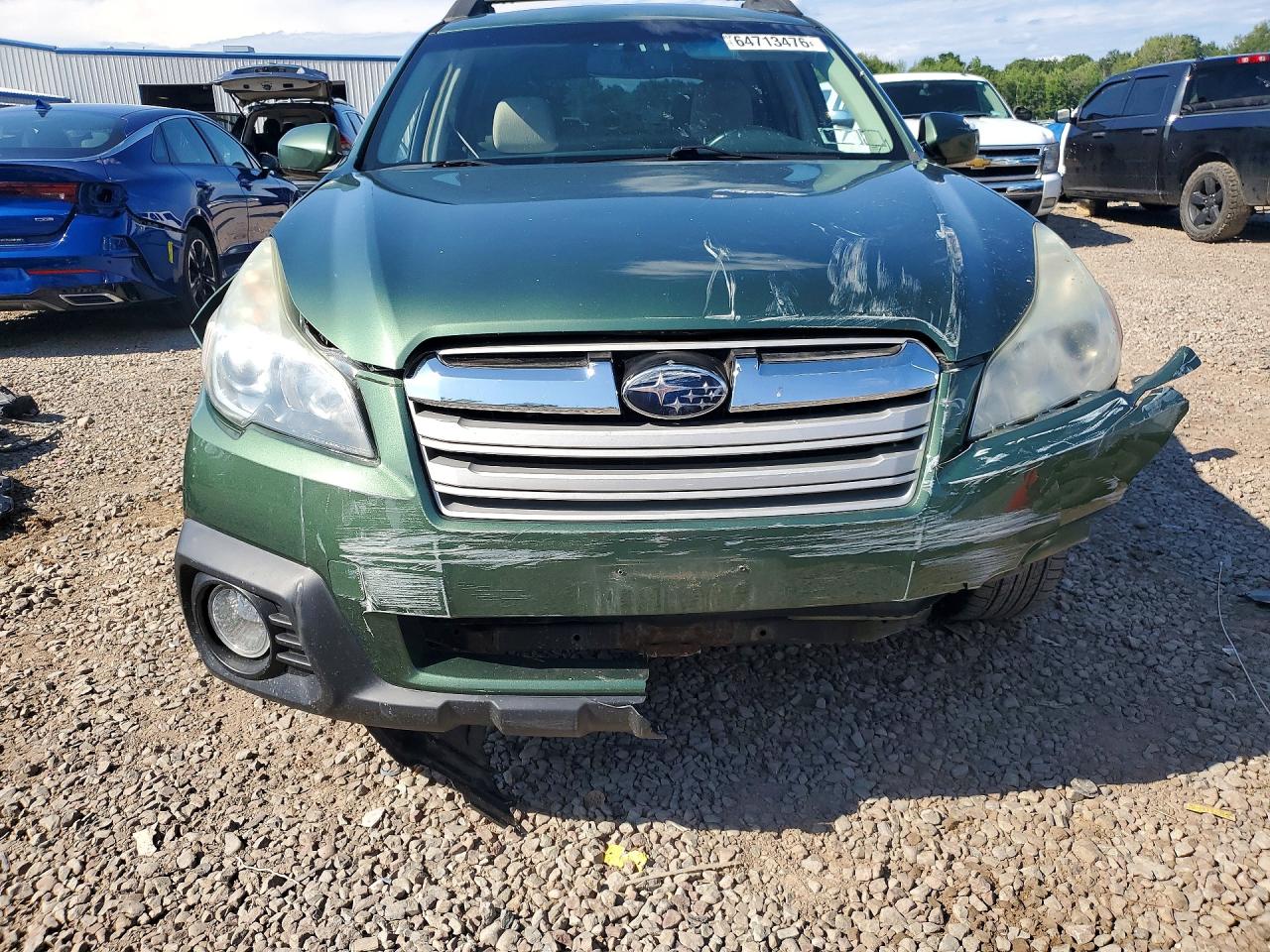 2014 Subaru Outback 2.5i Premium Green vin: 4S4BRBDCXE3287461