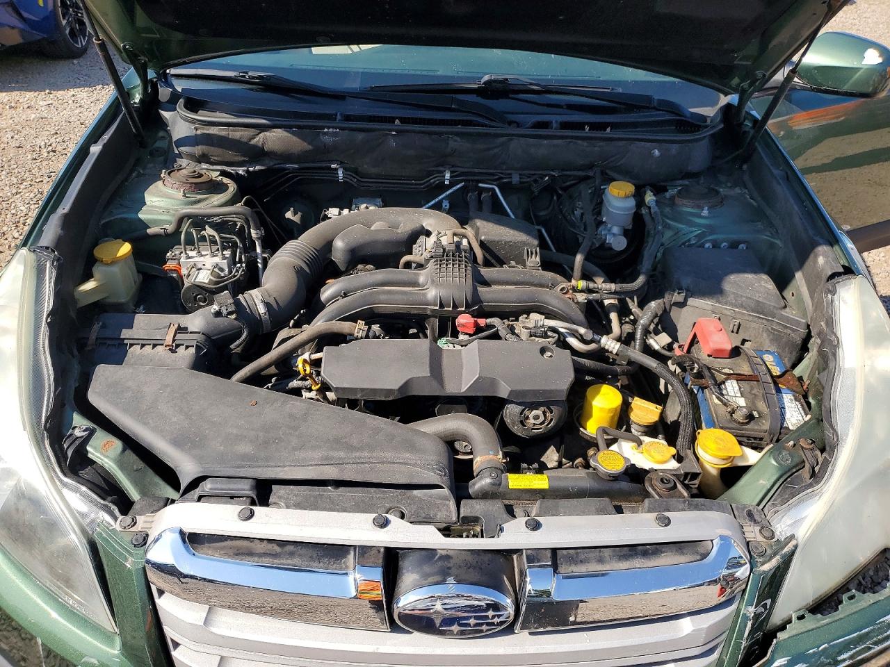 2014 Subaru Outback 2.5i Premium Green vin: 4S4BRBDCXE3287461