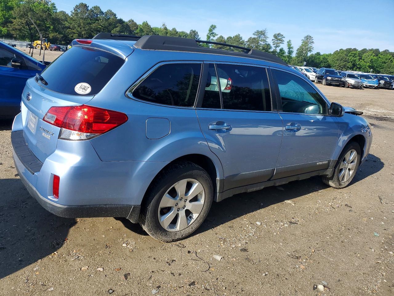 2010 Subaru Outback 2.5i Premium Синий vin: 4S4BRBEC0A3359423