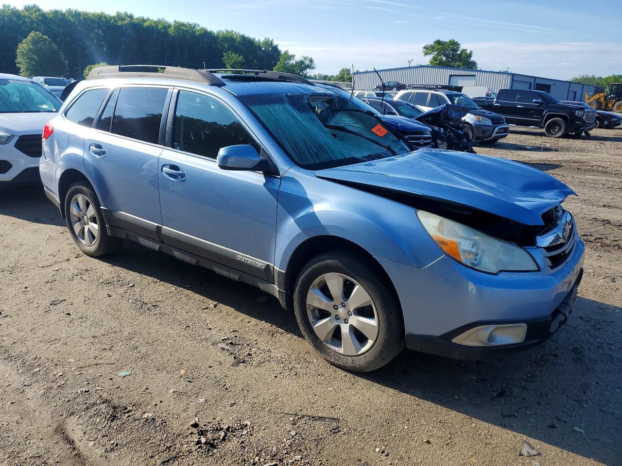 2010 Subaru Outback 2.5i Premium Синий vin: 4S4BRBEC0A3359423