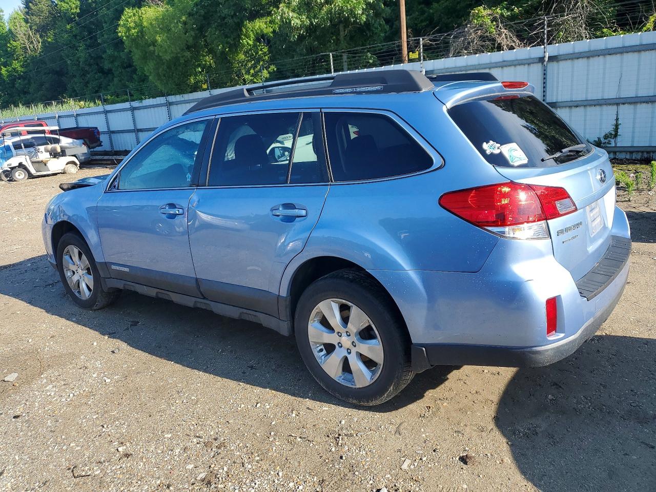 2010 Subaru Outback 2.5i Premium Синий vin: 4S4BRBEC0A3359423