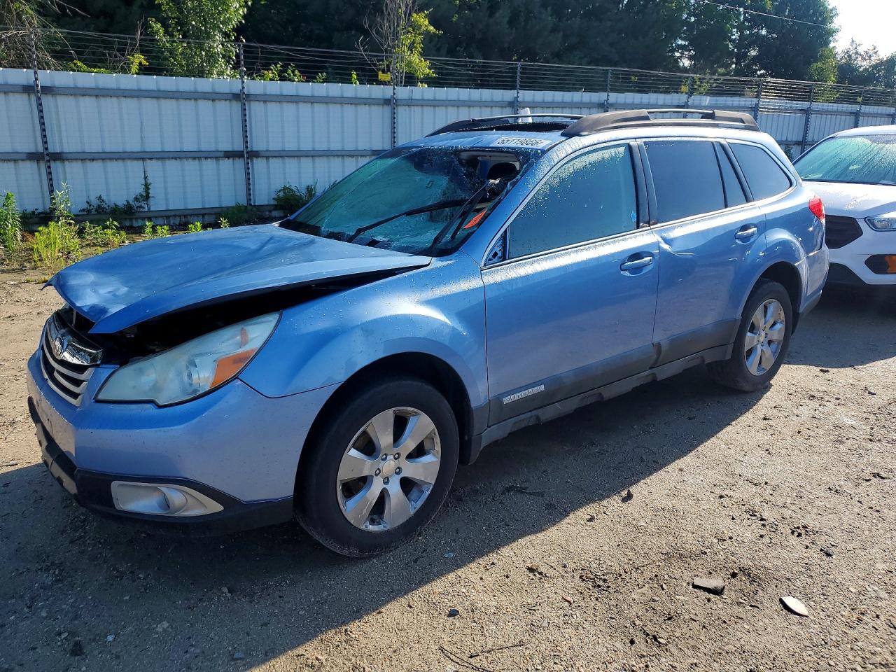 2010 Subaru Outback 2.5i Premium Blue vin: 4S4BRBEC0A3359423