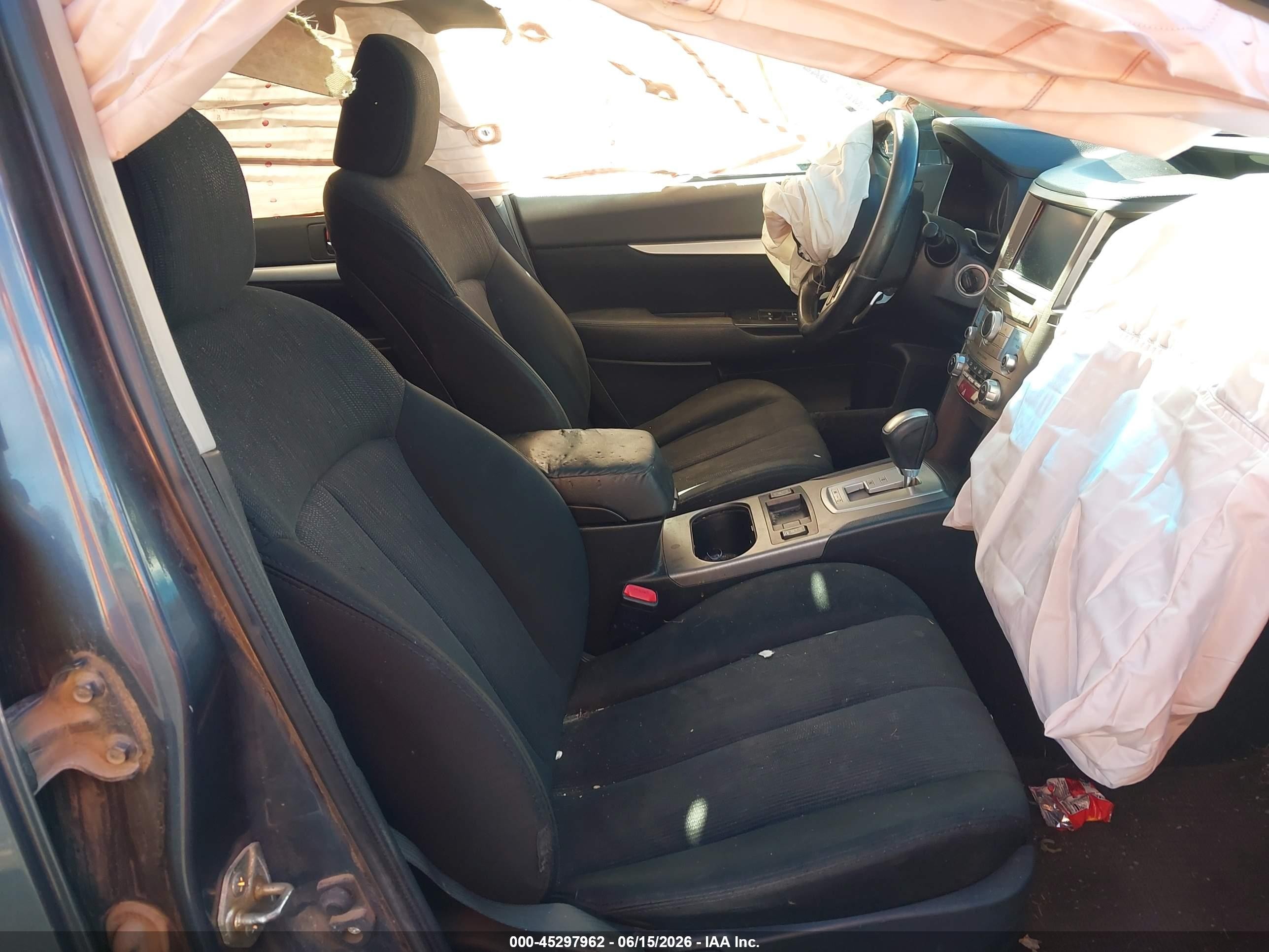 2014 Subaru Outback 2.5i Premium Blue vin: 4S4BRBECXE3243989
