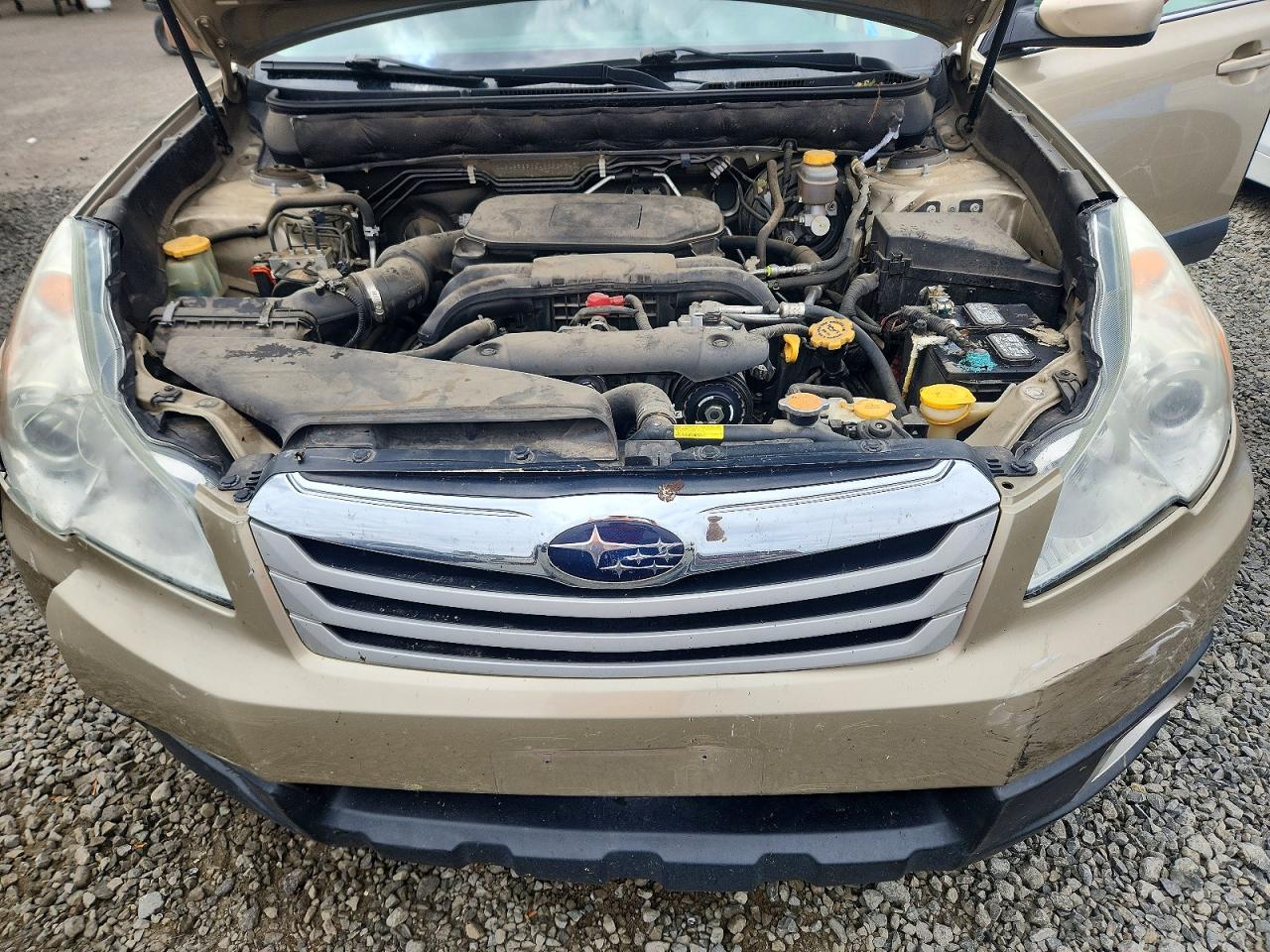 2010 Subaru Outback 2.5i Premium Cream vin: 4S4BRBFC2A3333954