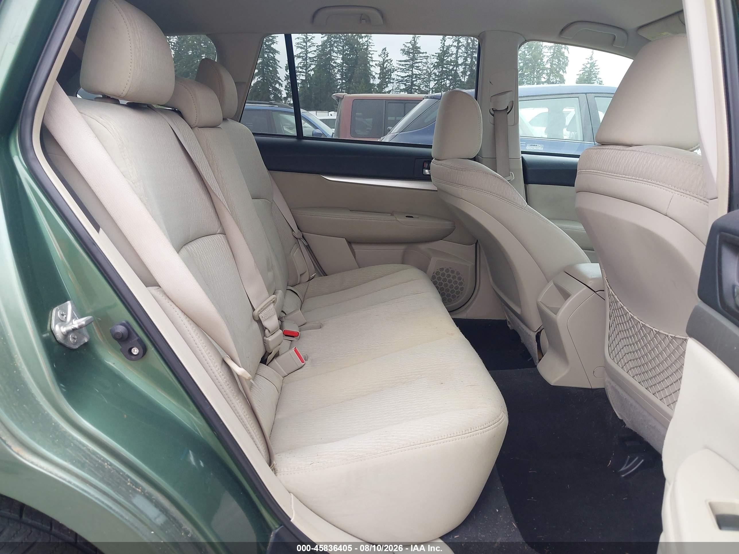 2010 Subaru Outback 2.5i Premium Green vin: 4S4BRBFC3A3373055