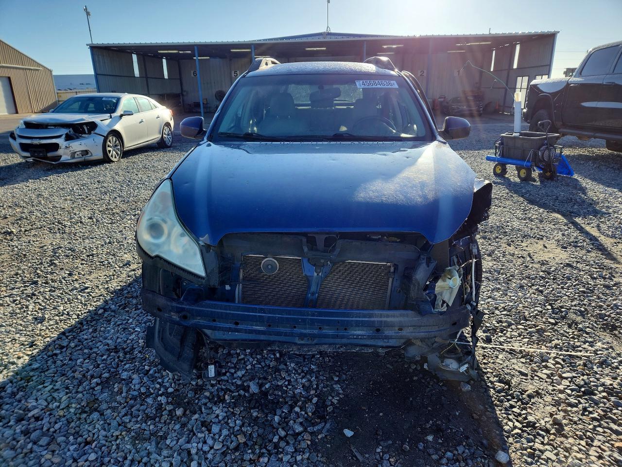 2011 Subaru Outback 2.5i Premium Blue vin: 4S4BRBFC6B3337491