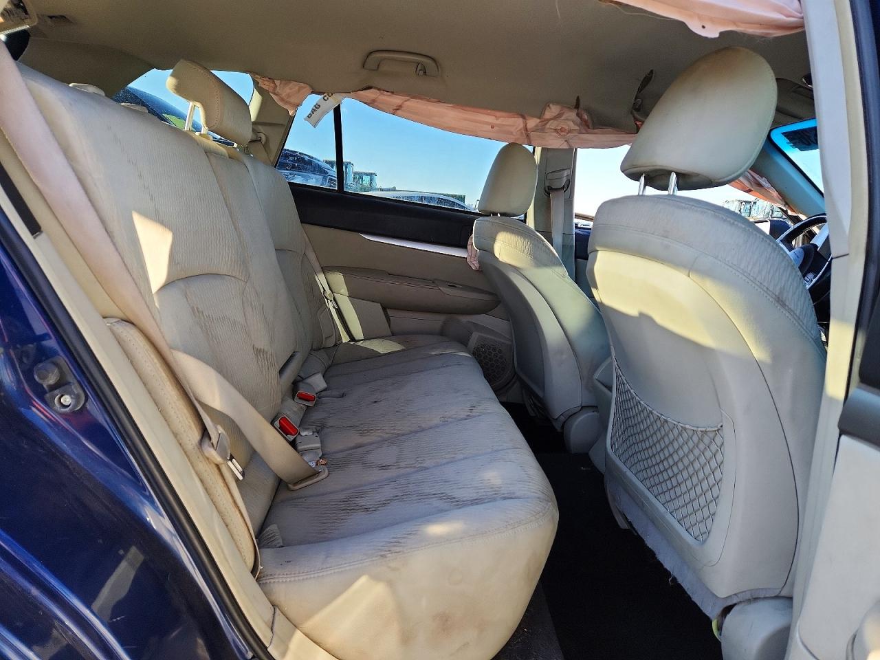 2011 Subaru Outback 2.5i Premium Blue vin: 4S4BRBFC6B3337491
