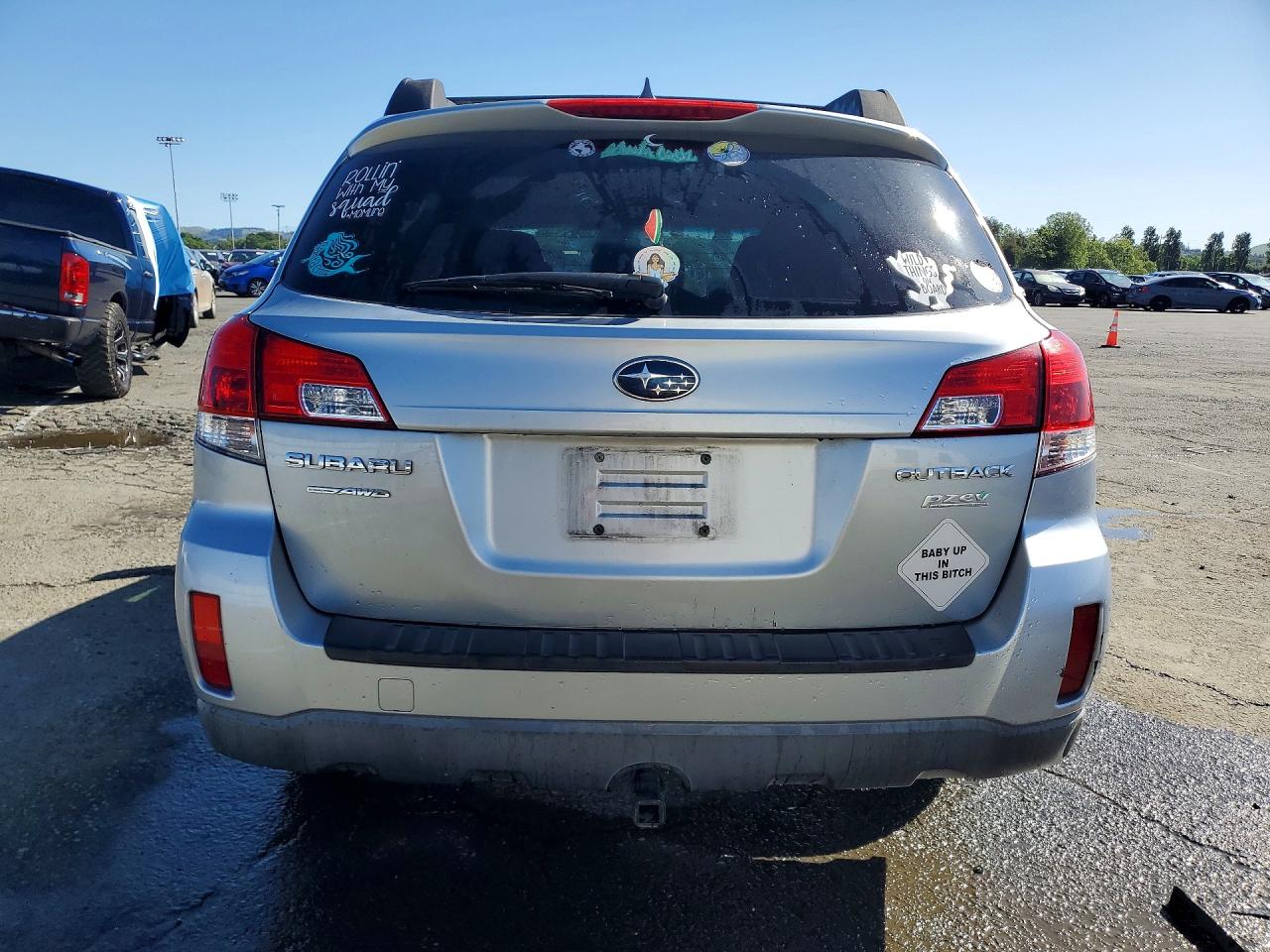 2012 Subaru Outback 2.5i Premium Синий vin: 4S4BRBFC8C3216771