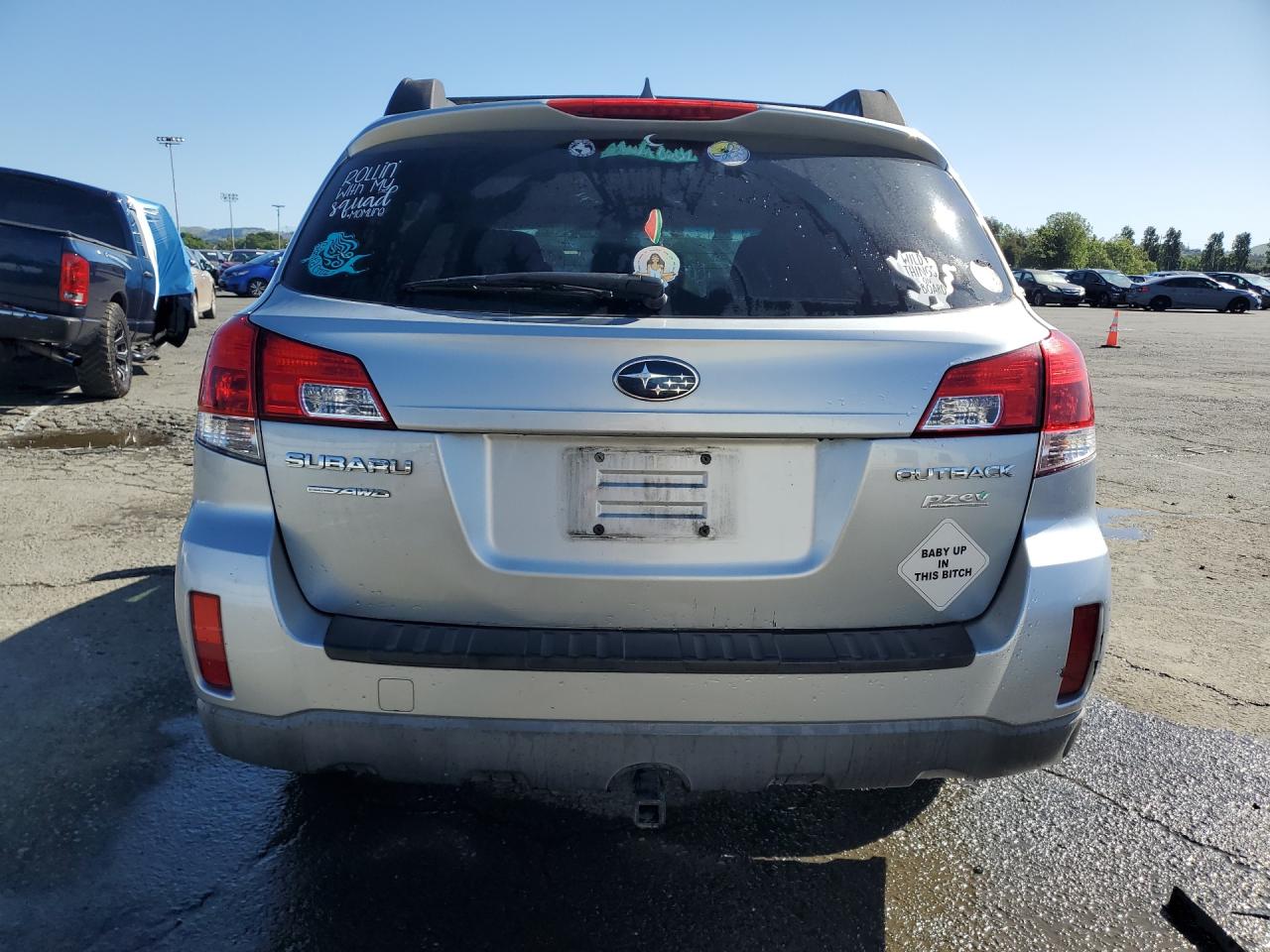 2012 Subaru Outback 2.5i Premium Синий vin: 4S4BRBFC8C3216771 Damage: Lift Gate, Chipped, 10 Or More