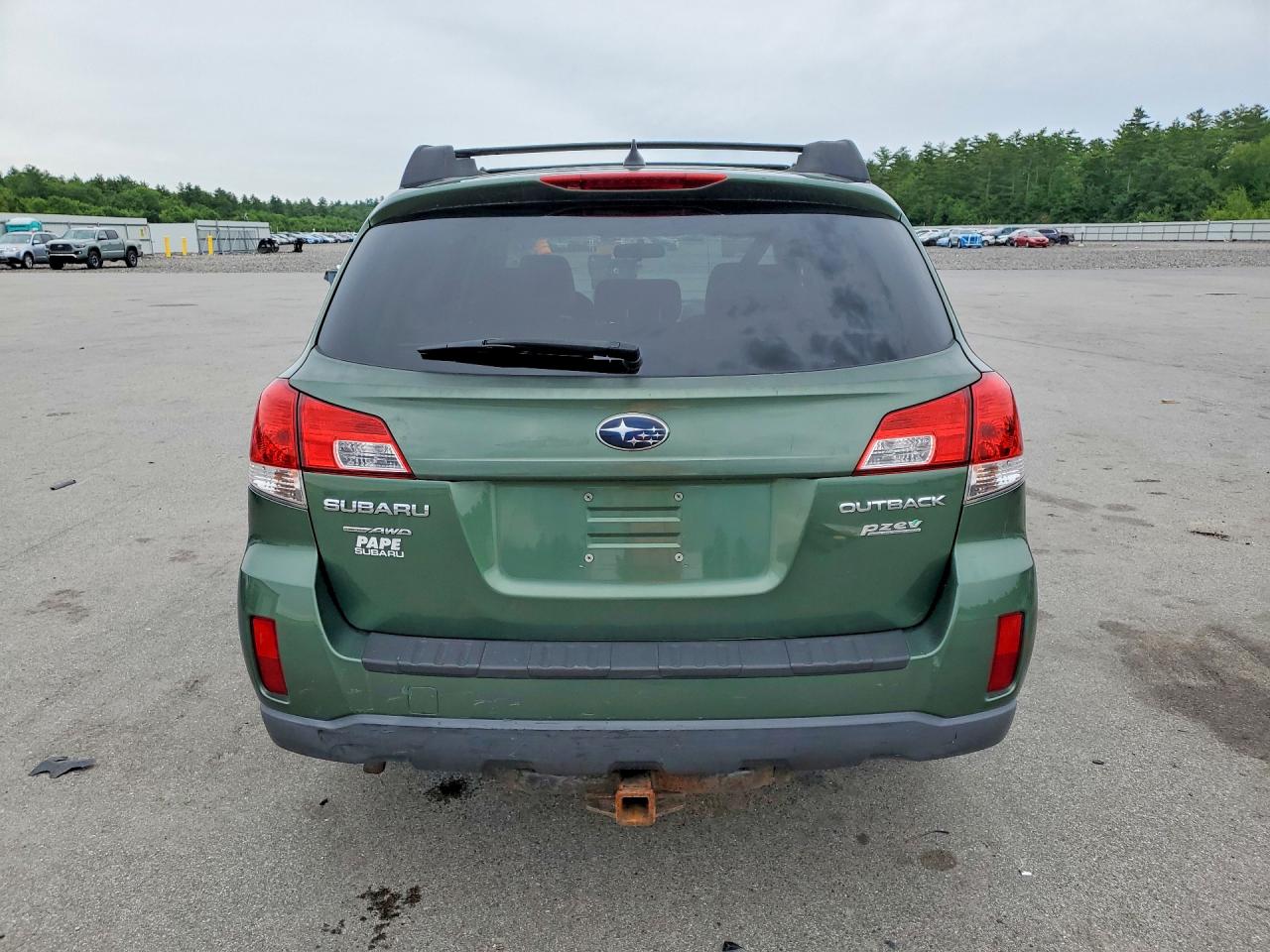 2012 Subaru Outback 2.5i Premium Green vin: 4S4BRBFC9C1278336