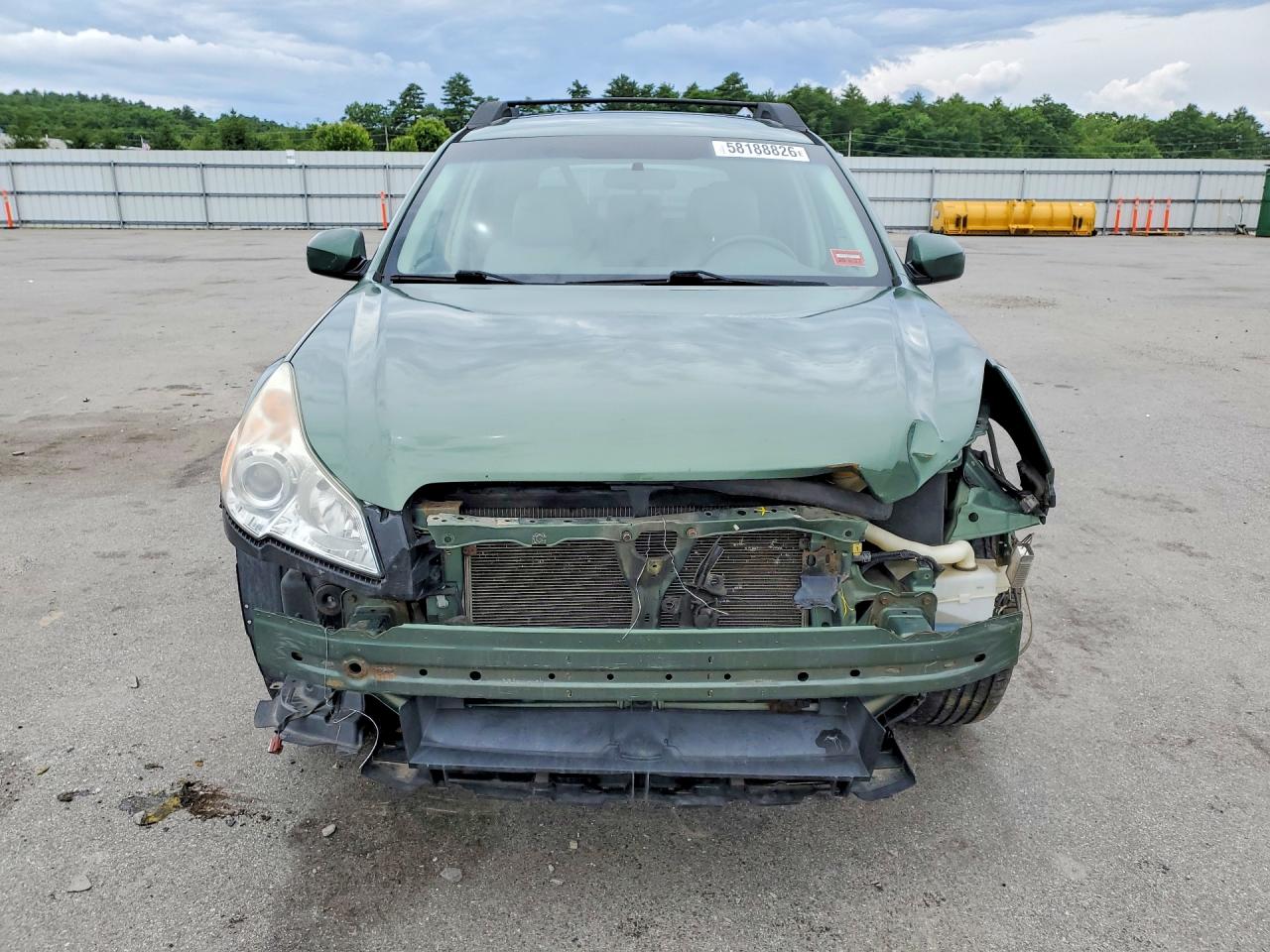 2012 Subaru Outback 2.5i Premium Green vin: 4S4BRBFC9C1278336