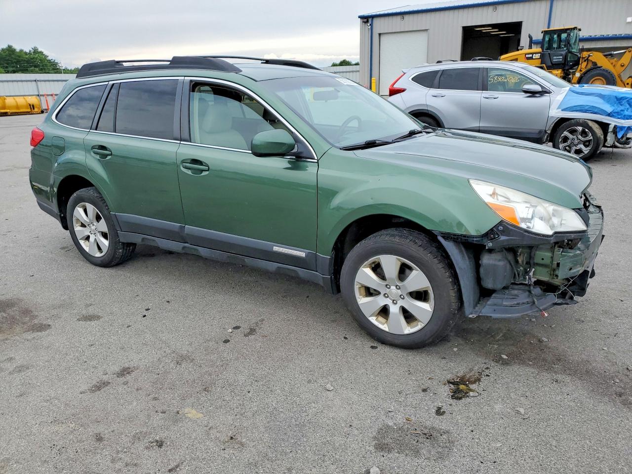 2012 Subaru Outback 2.5i Premium Green vin: 4S4BRBFC9C1278336