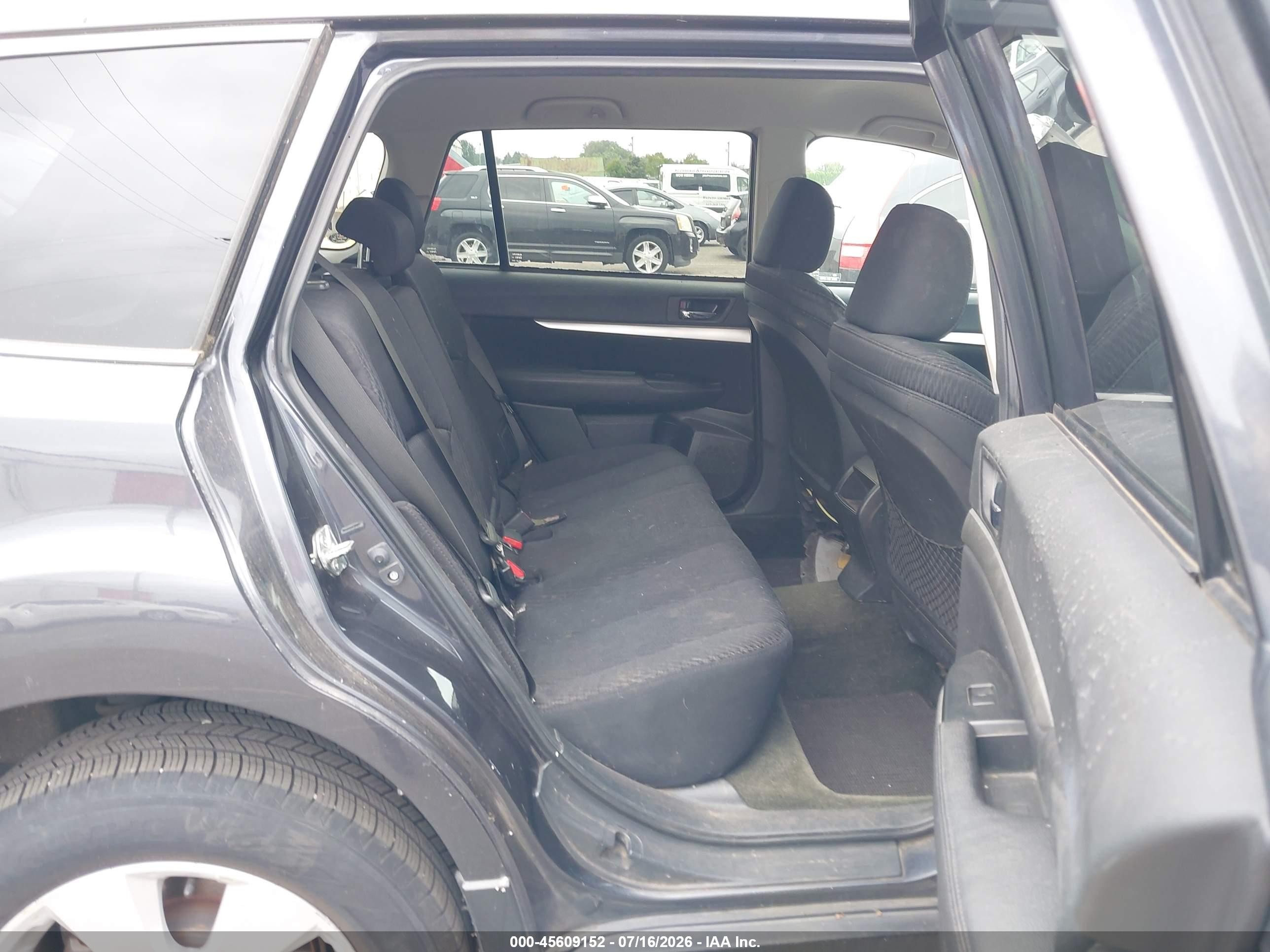 2012 Subaru Outback 2.5i Premium Gray vin: 4S4BRBFCXC3242983